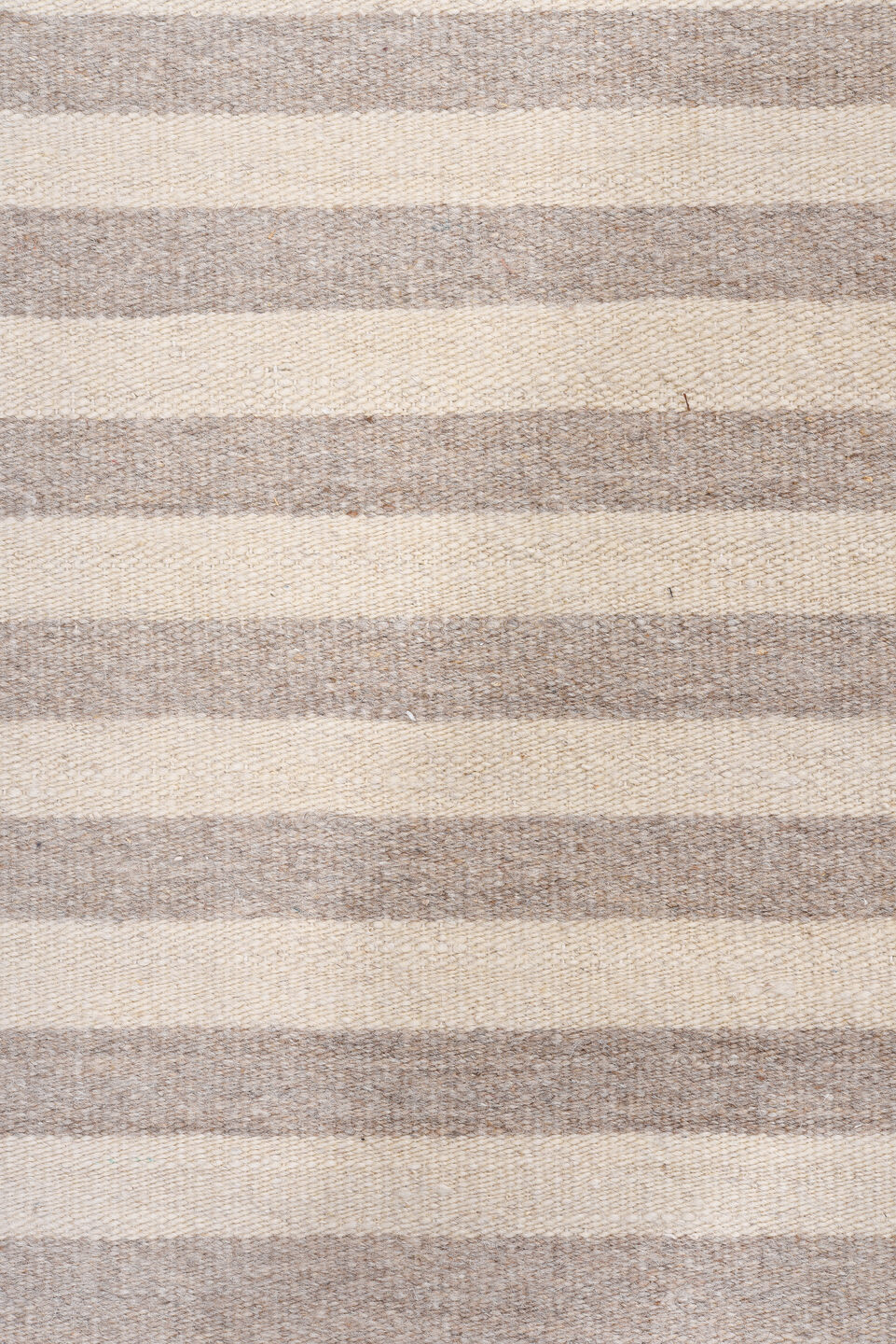 10' x 14' one-of-a-kind handmade vintage Kilim large size rug. Color palette: ivory, taupe, beige, gray