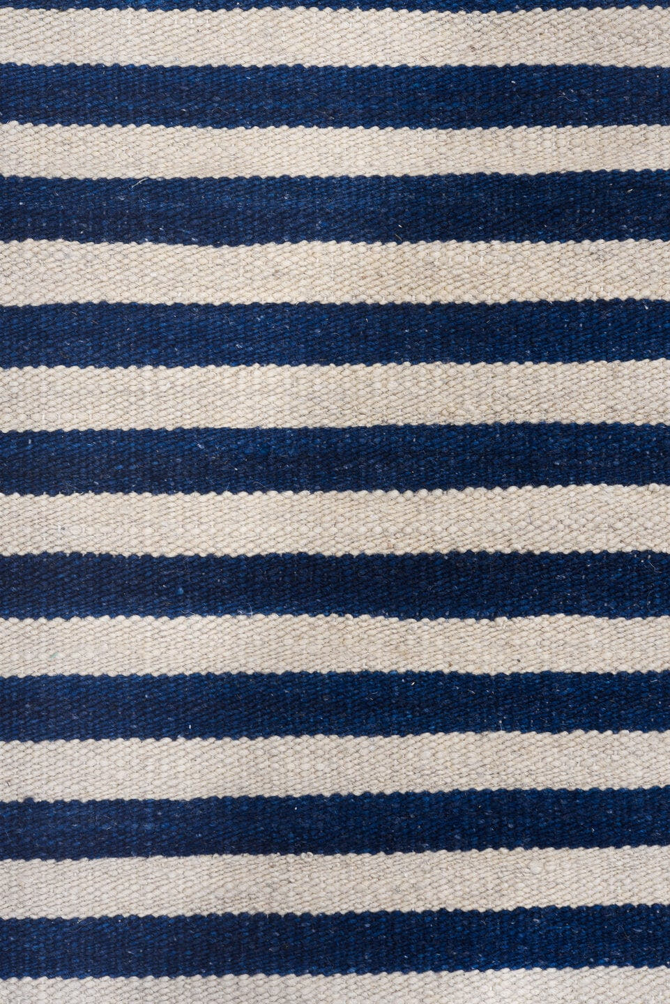 7' x 10' one-of-a-kind handmade vintage Kilim large size rug. Color palette: indigo, ivory, purple
