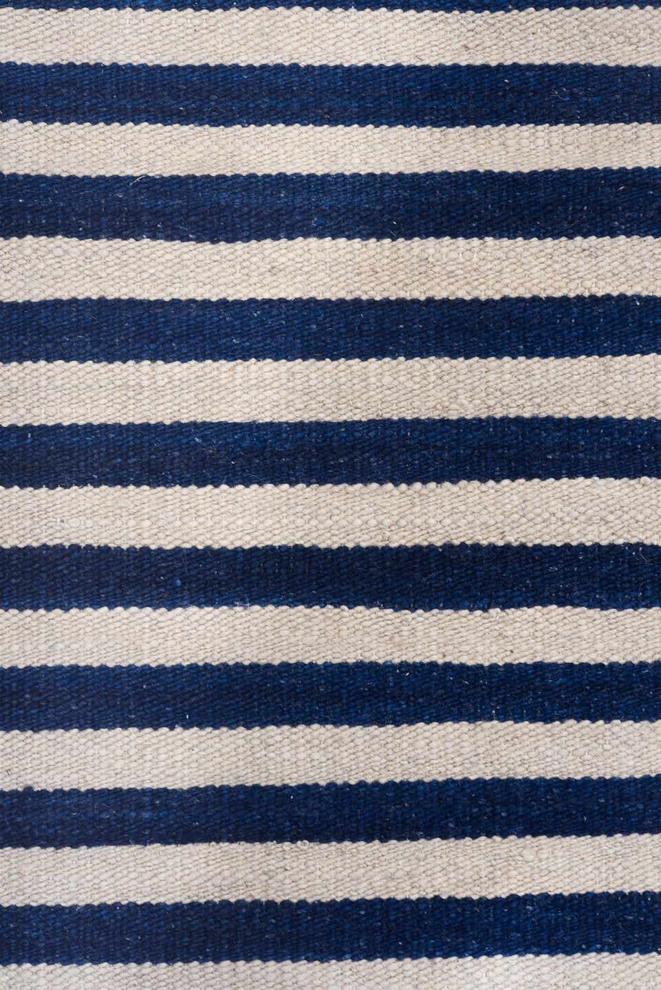 7' x 10' one-of-a-kind handmade vintage Kilim large size rug. Color palette: indigo, ivory, purple