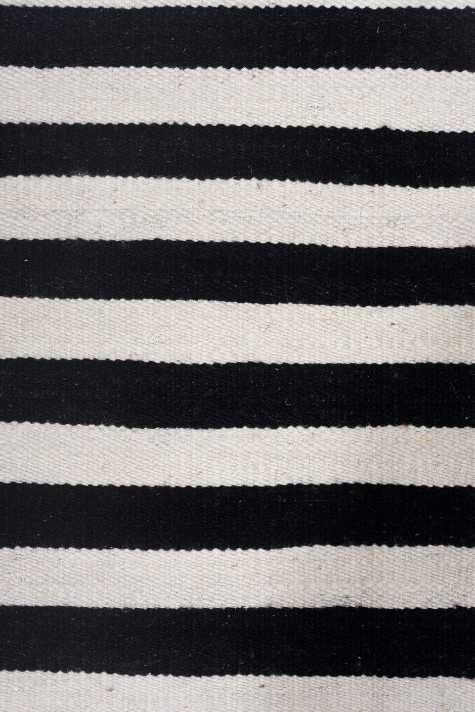 10' x 14' one-of-a-kind handmade vintage Kilim large size rug. Color palette: ivory, charcoal, gray, black