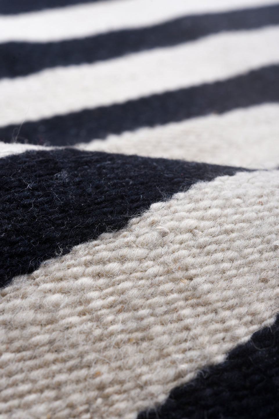 8' x 12' one-of-a-kind handmade vintage Kilim large size rug. Color palette: black, blue, charcoal, dark gray, gainsboro