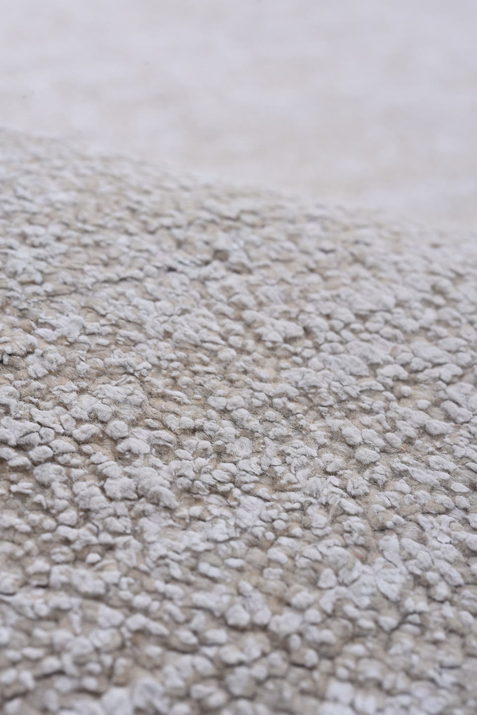 9' x 13' one-of-a-kind handmade vintage Sari Silk large size rug. Color palette: ivory, cream, taupe, beige, gray