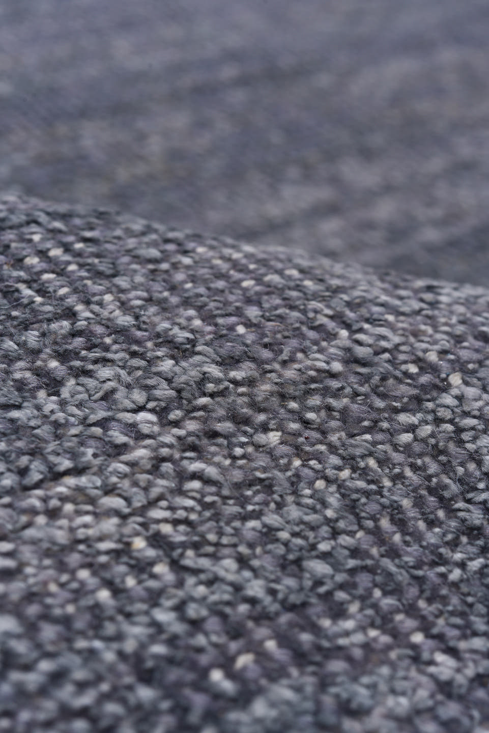 11' x 14' one-of-a-kind handmade vintage Sari Silk oversize rug. Color palette: slate, charcoal, silver, steel, gray, black