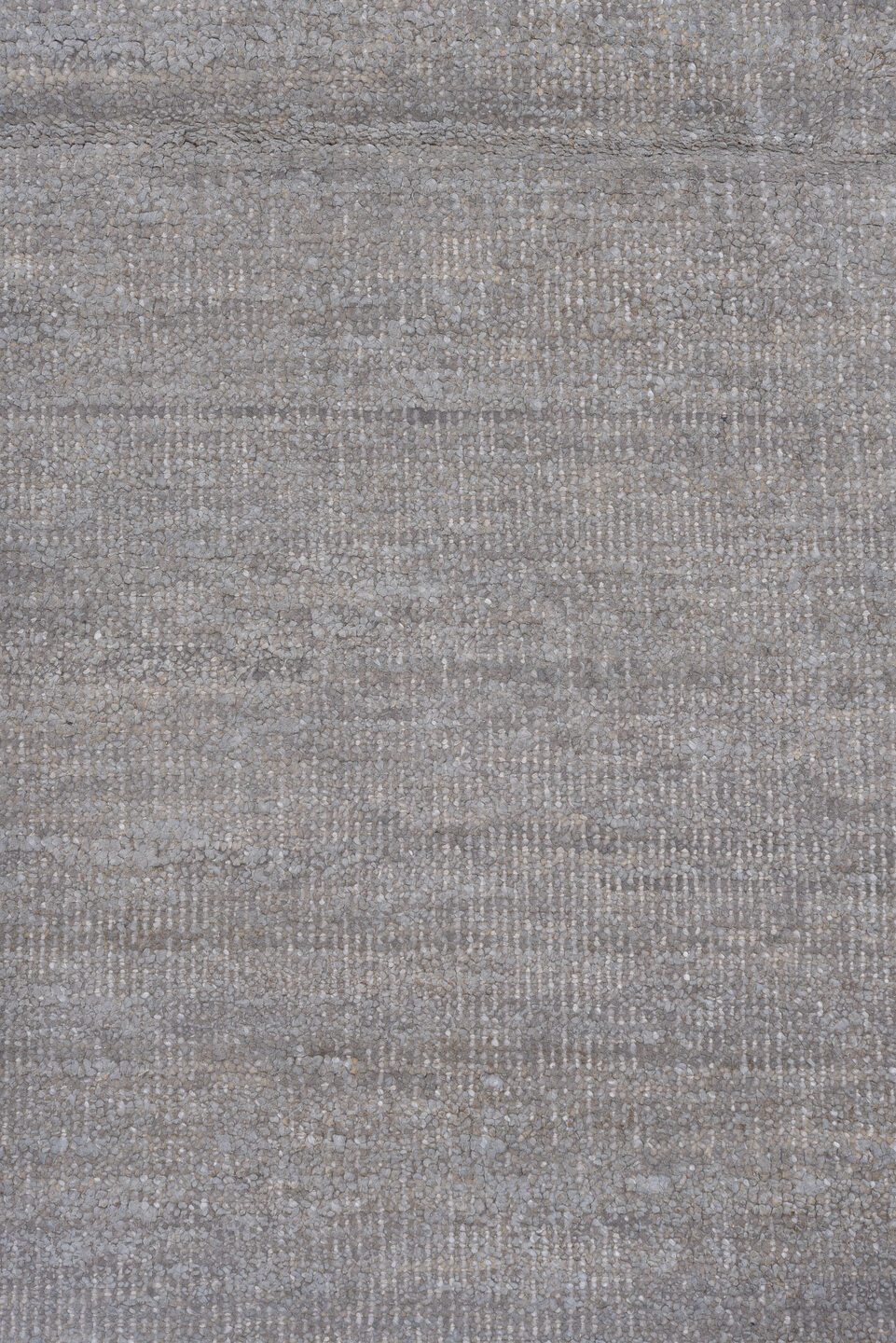 9' x 13' one-of-a-kind handmade vintage Sari Silk large size rug. Color palette: taupe, silver, gray, greige, beige