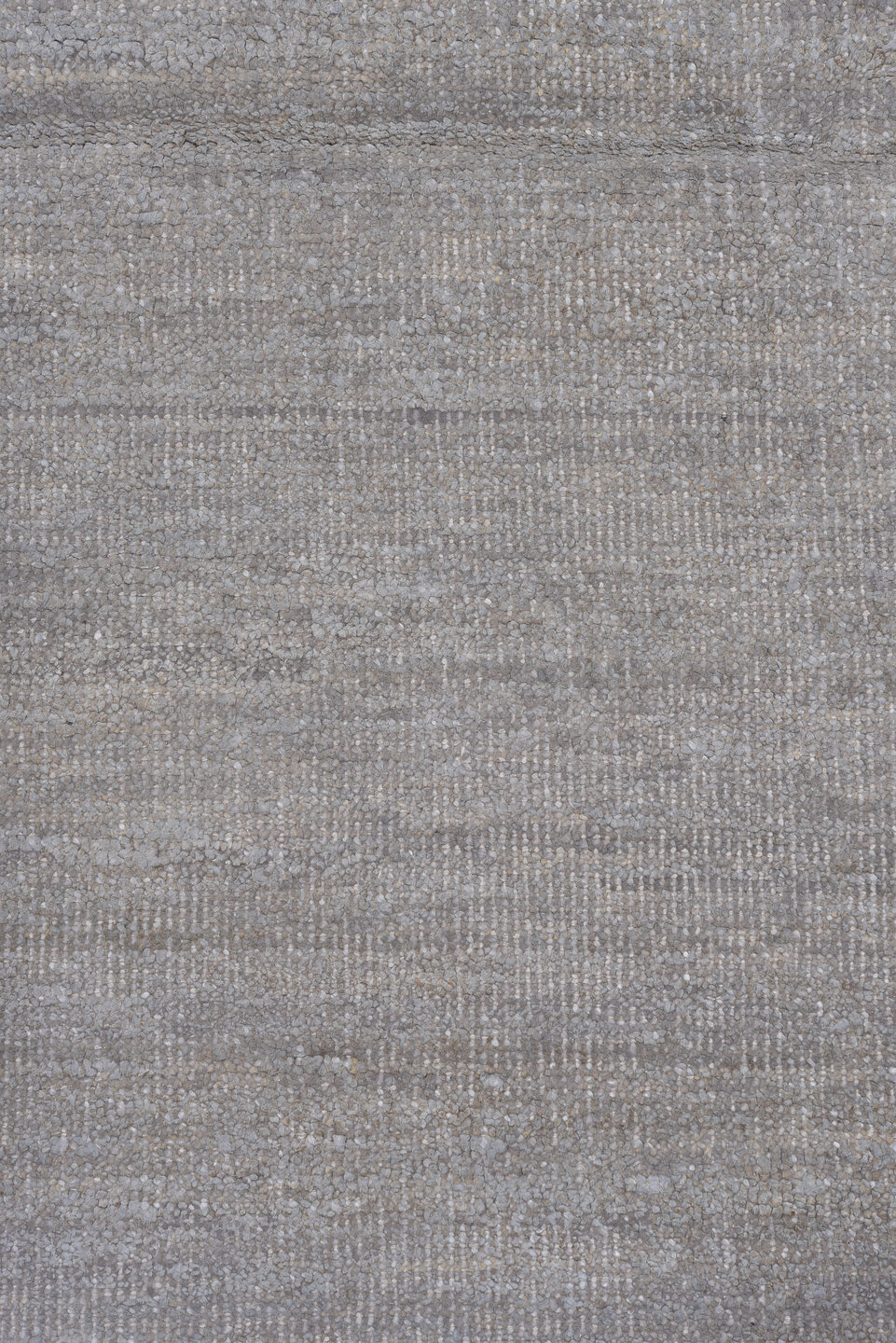 9' x 13' one-of-a-kind handmade vintage Sari Silk large size rug. Color palette: taupe, silver, gray, greige, beige