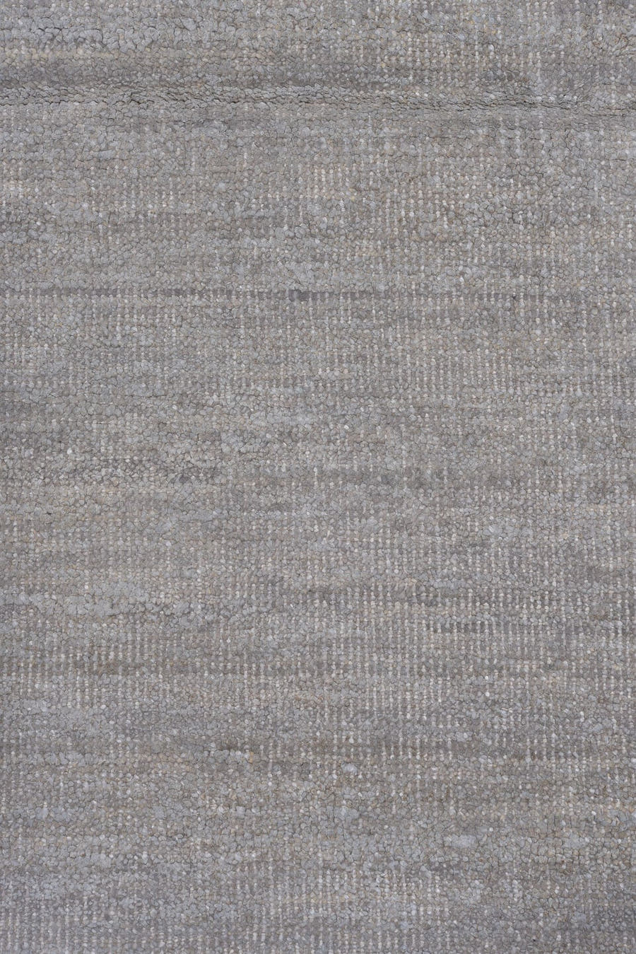 9' x 13' one-of-a-kind handmade vintage Sari Silk large size rug. Color palette: taupe, silver, gray, greige, beige