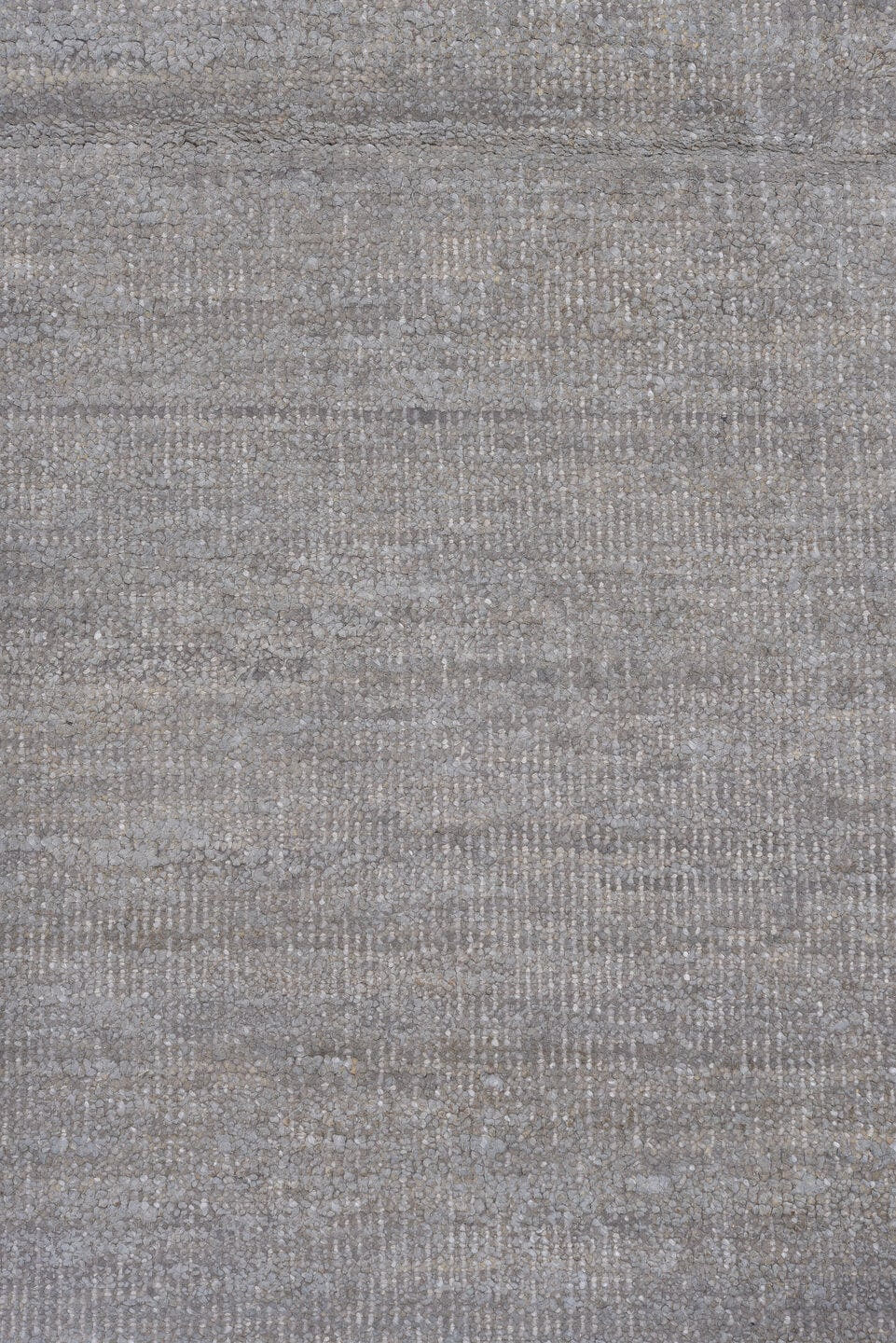 9' x 13' one-of-a-kind handmade vintage Sari Silk large size rug. Color palette: taupe, silver, gray, greige, beige