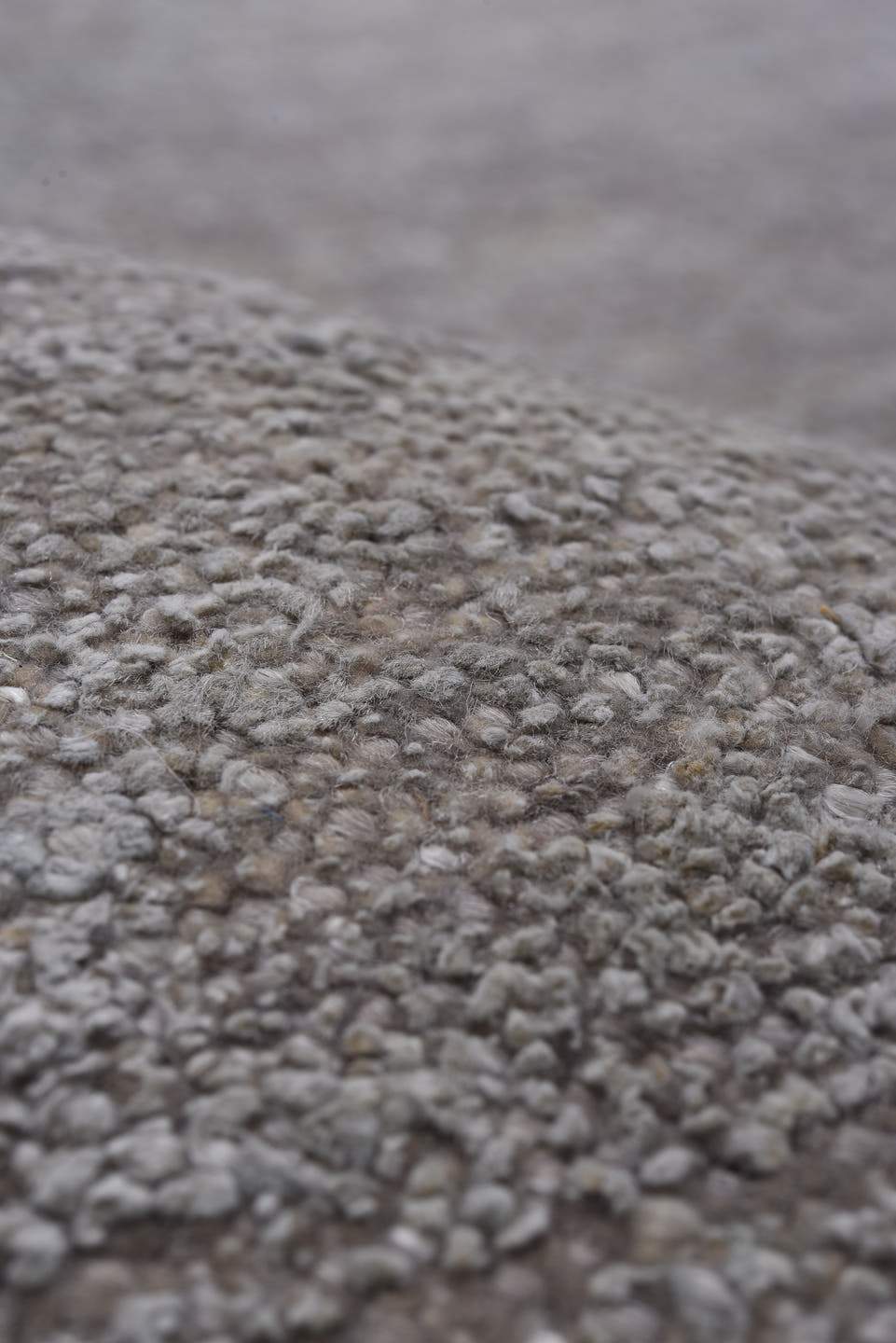 8' x 12' one-of-a-kind handmade vintage Sari Silk large size rug. Color palette: taupe, silver, gray, greige, ivory, beige
