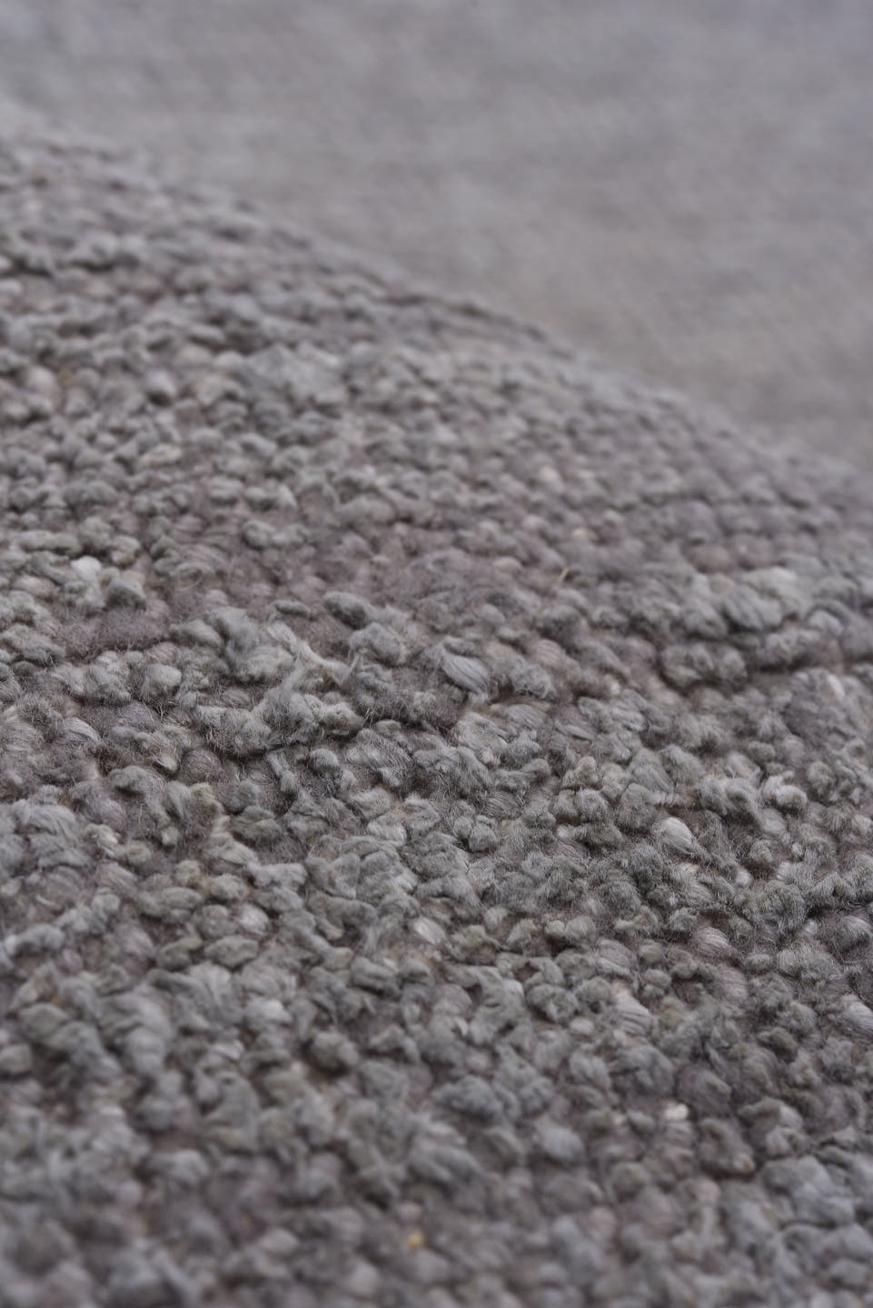 11' x 14' one-of-a-kind handmade vintage Plain oversize rug. Color palette: taupe, gray, greige, ivory, beige