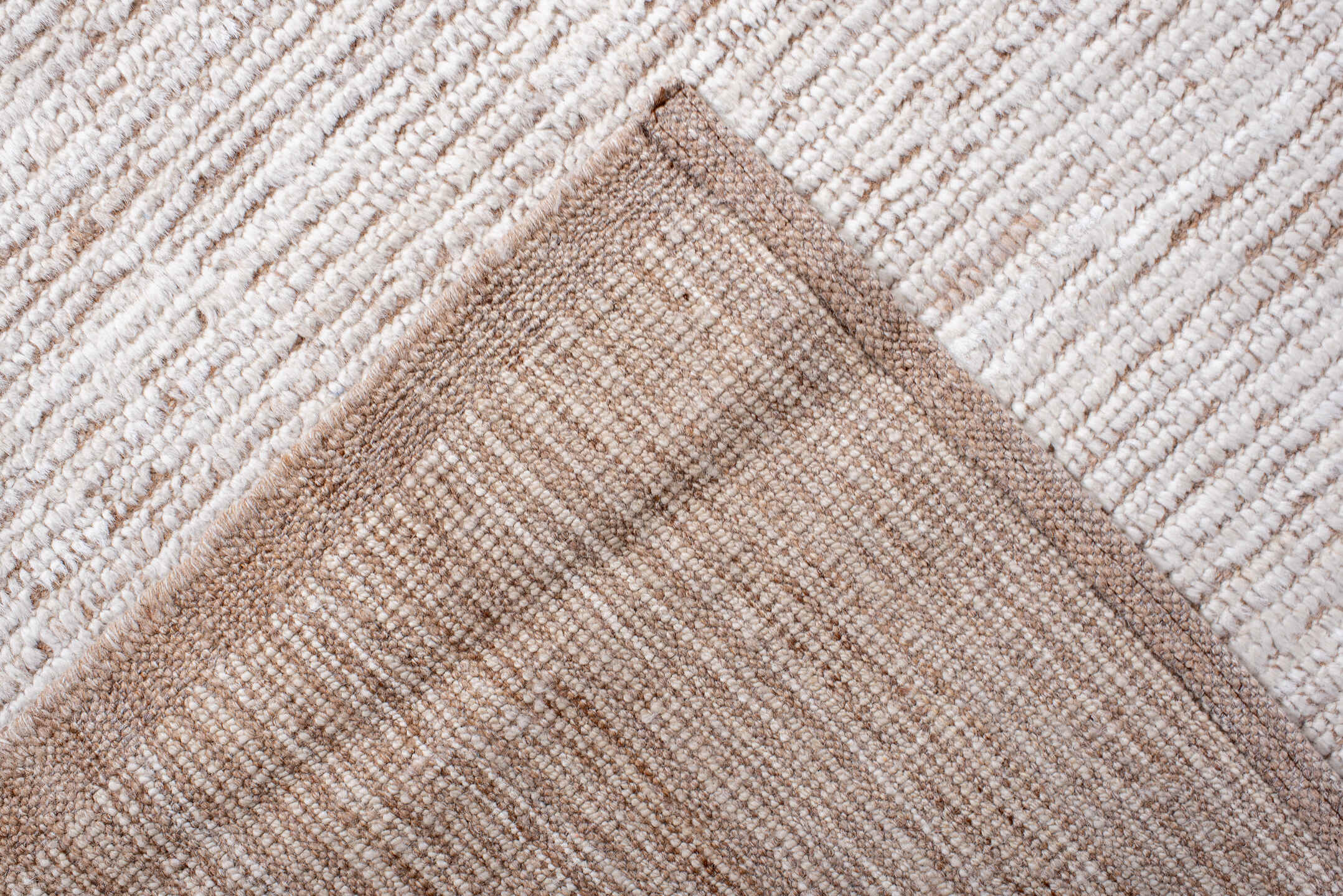 8' x 10' one-of-a-kind handmade vintage Tulu large size rug. Color palette: ivory, blush, beige, cream, taupe, pink, gray