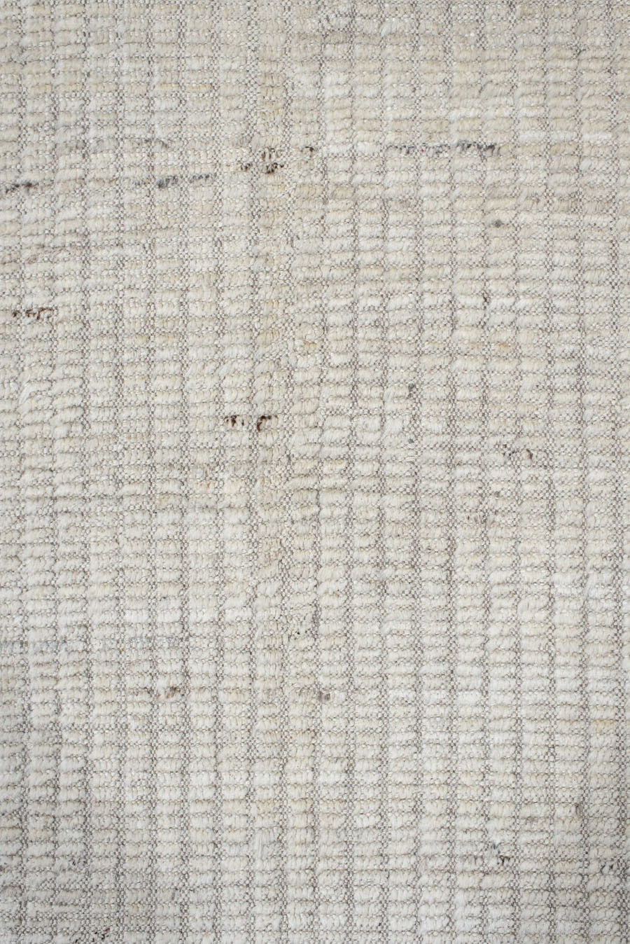 8' x 10' one-of-a-kind handmade vintage Tulu large size rug. Color palette: ivory, cream, taupe, beige, camel, brown, gray