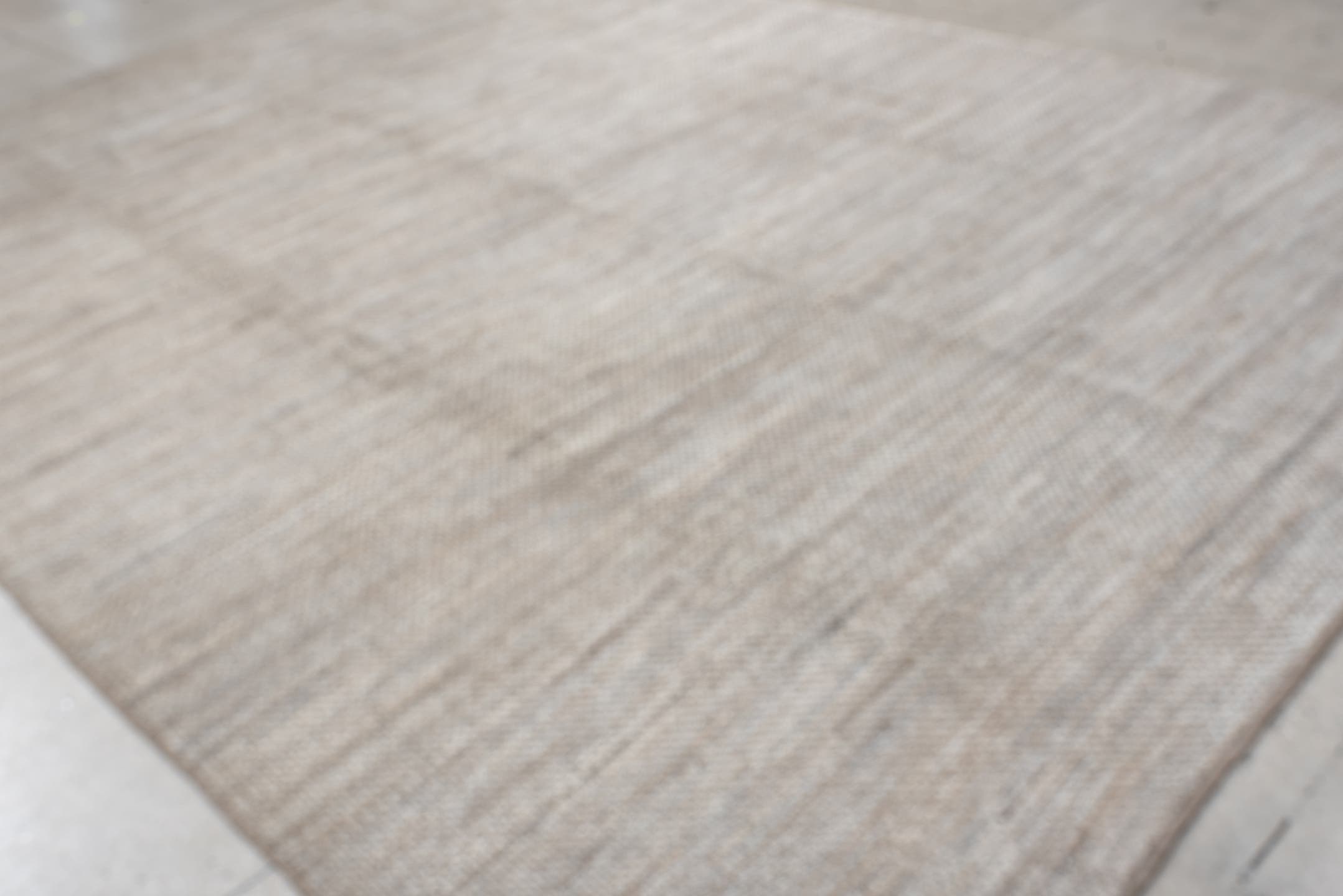 10' x 14' one-of-a-kind handmade vintage Tulu large size rug. Color palette: ivory, taupe, beige, camel, gray