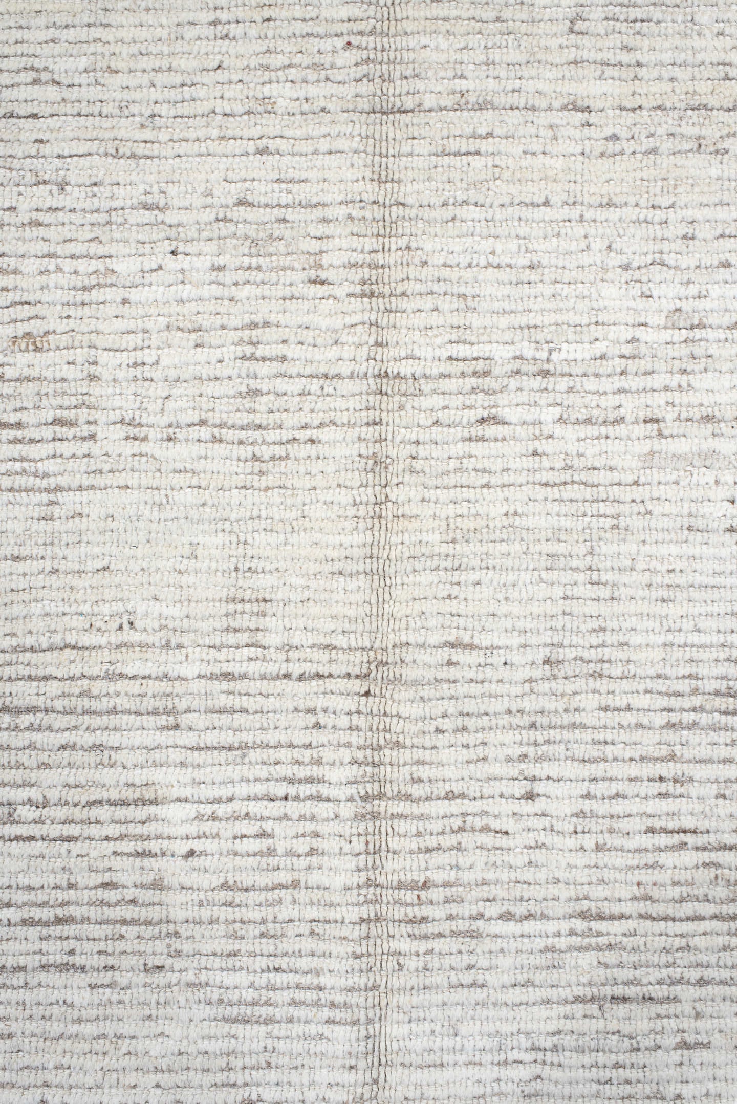 9' x 12' one-of-a-kind handmade vintage Tulu large size rug. Color palette: ivory, taupe, beige, cream, gray