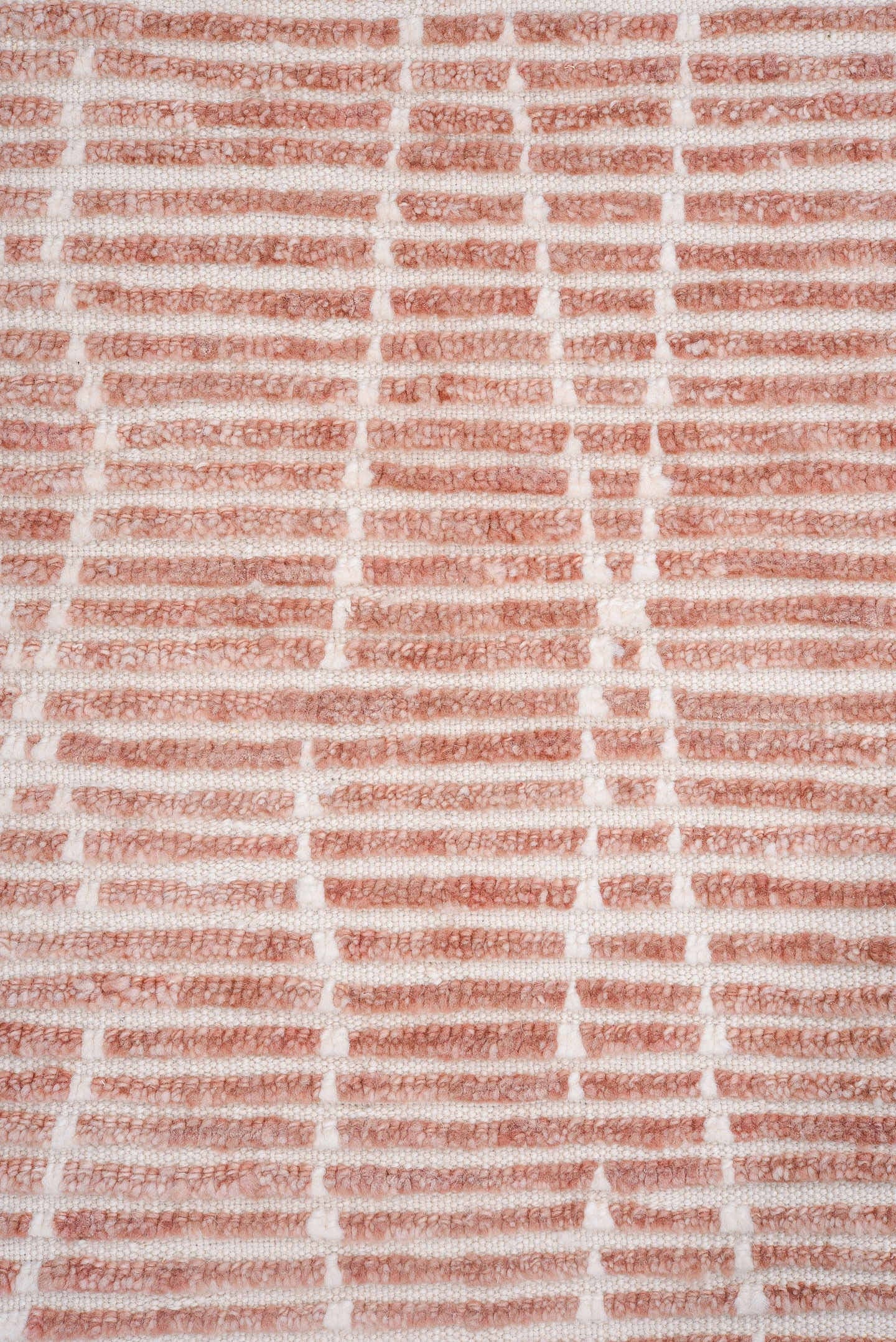 2' x 12' one-of-a-kind handmade vintage Tulu runner rug. Color palette: ivory, rust, rose, charcoal, terracotta, brown, pink