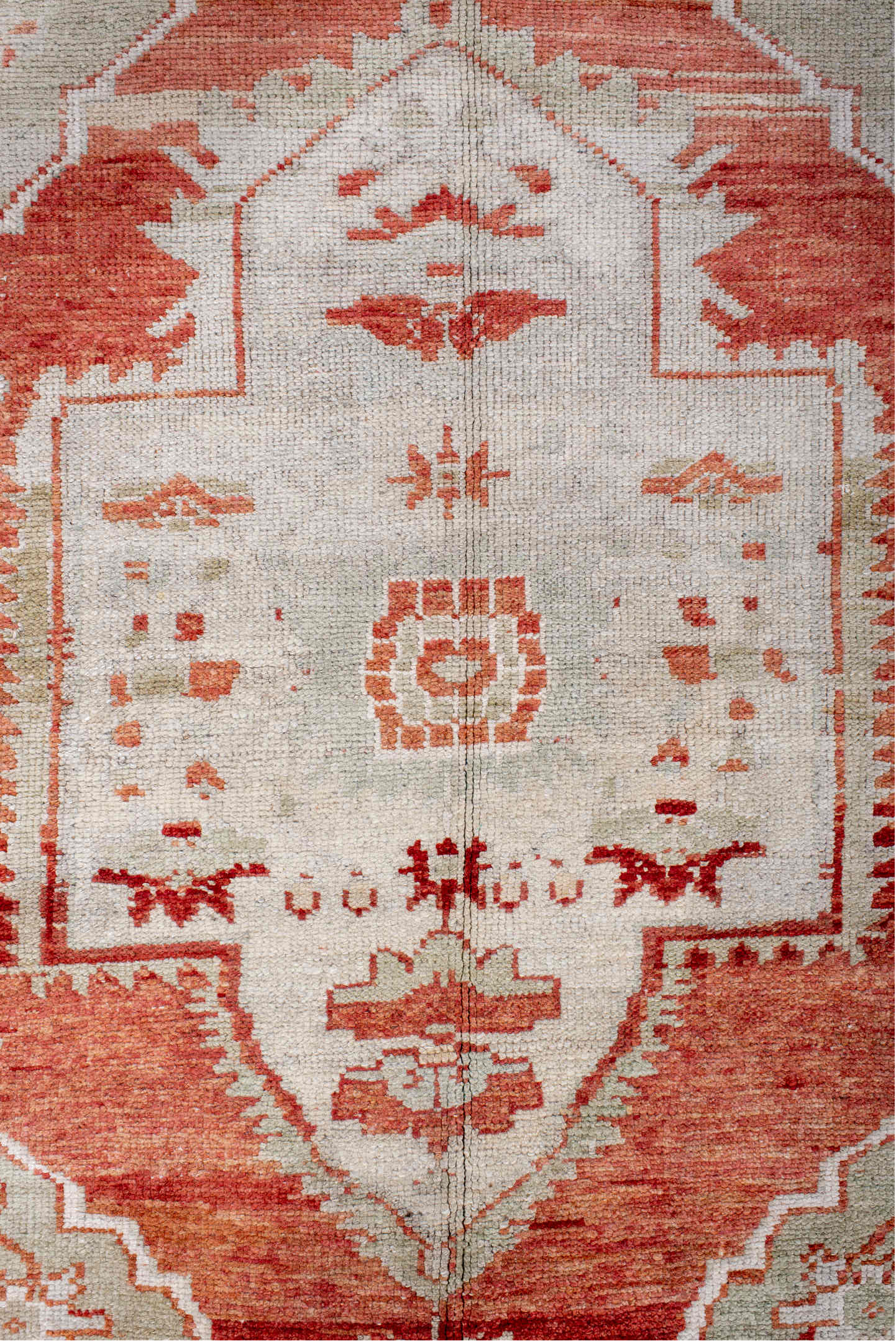 3' x 4' one-of-a-kind handmade vintage Anatolian small size rug. Color palette: antiquewhite, brown, dark red, dark salmon