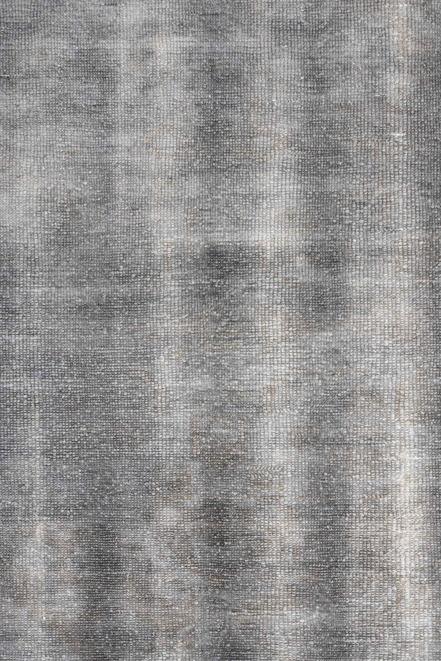 4' x 6' one-of-a-kind handmade antique Hamadan rug. Color palette: gray, ivory, charcoal, taupe, silver, black, beige