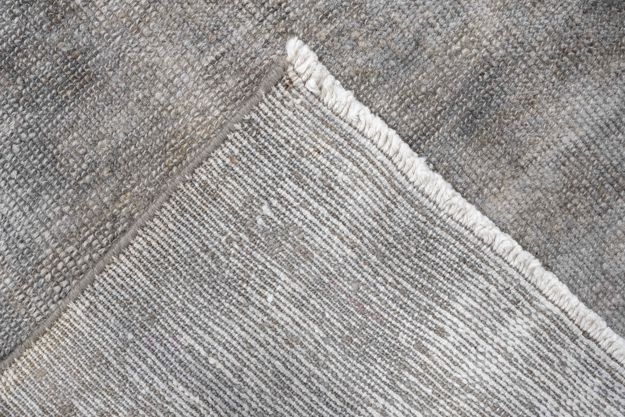 4' x 6' one-of-a-kind handmade antique Hamadan rug. Color palette: gray, ivory, charcoal, taupe, silver, black, beige