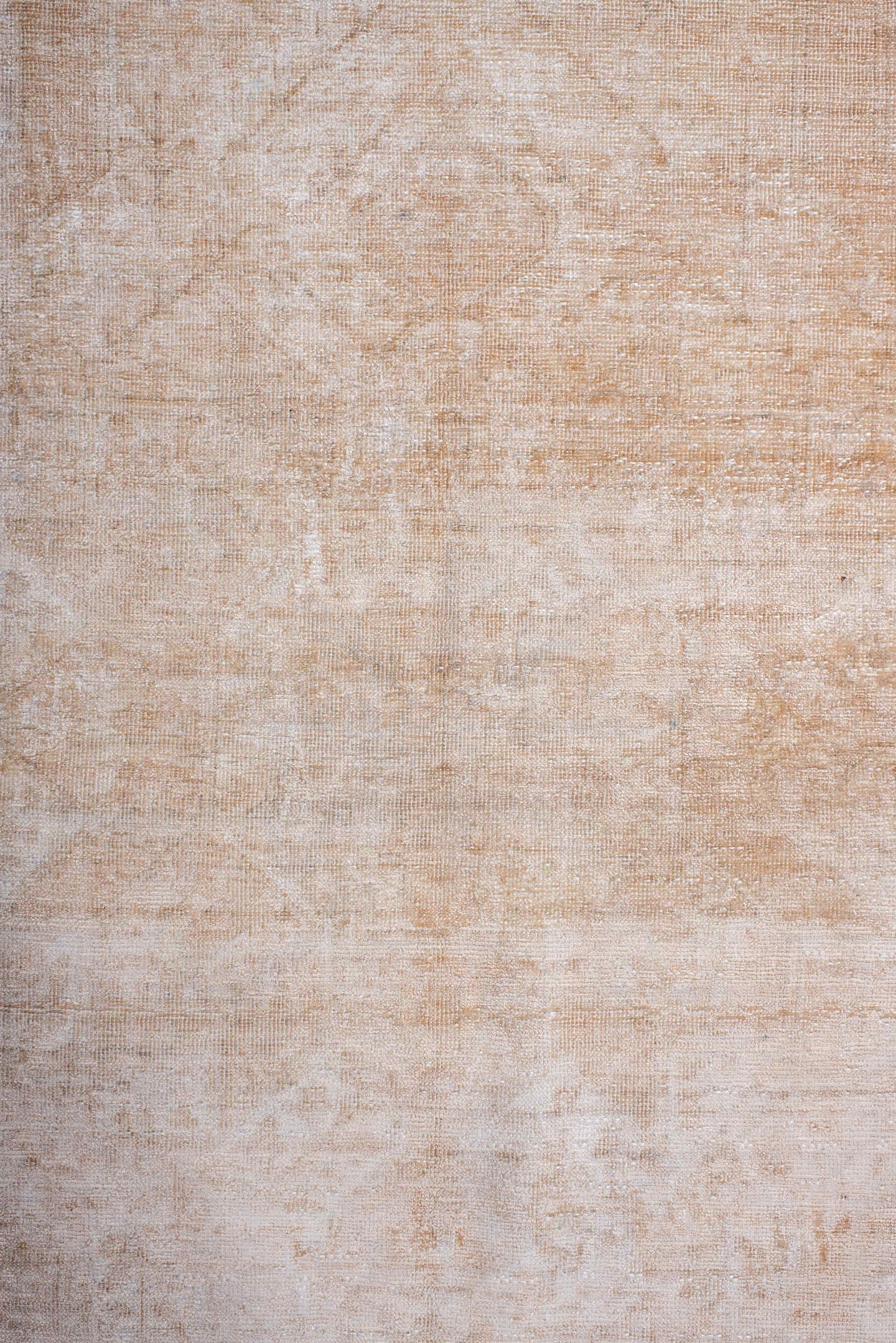 4' x 6' one-of-a-kind handmade antique Kaisary small size rug. Color palette: ivory, cream, sand, beige, taupe, gray