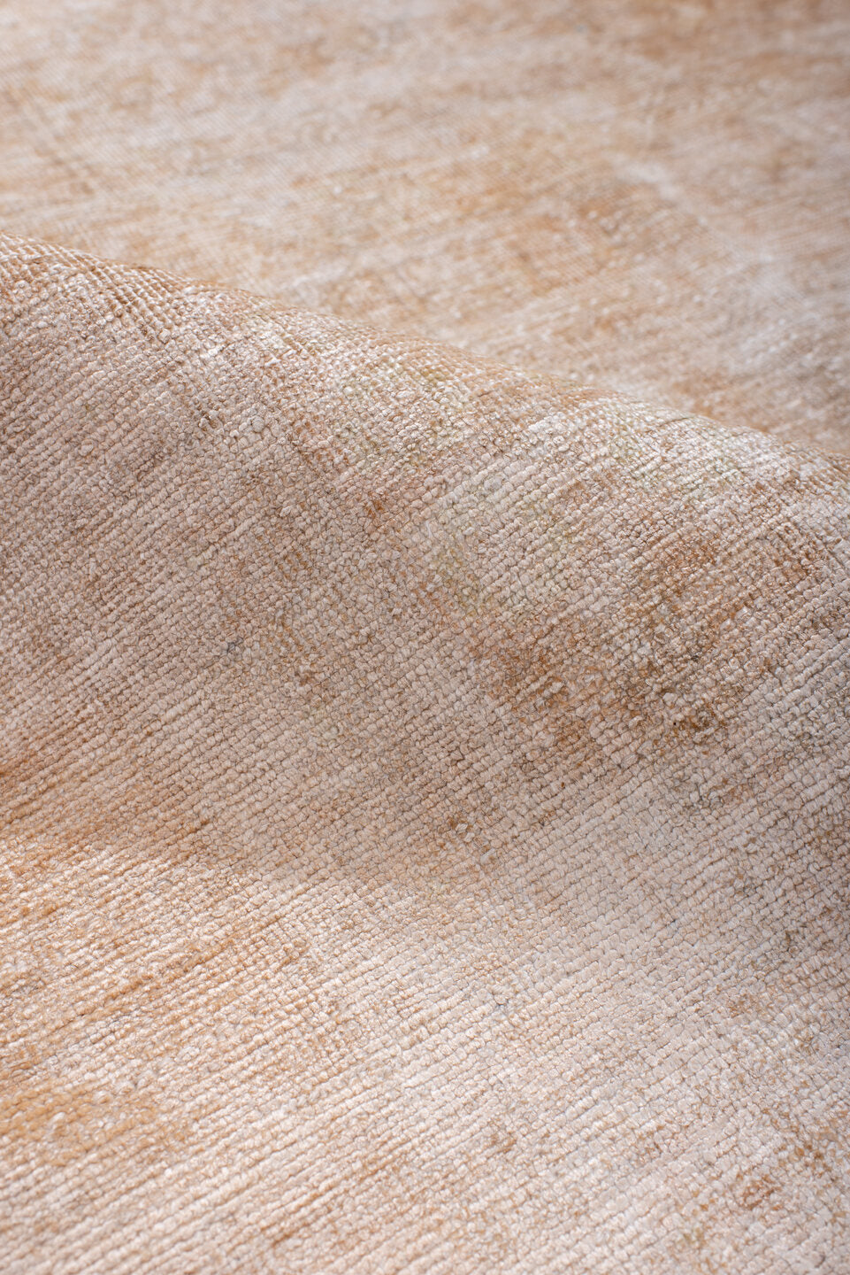 4' x 6' one-of-a-kind handmade vintage Kaisary small size rug. Color palette: brown, gainsboro, gray, light gray, off-white