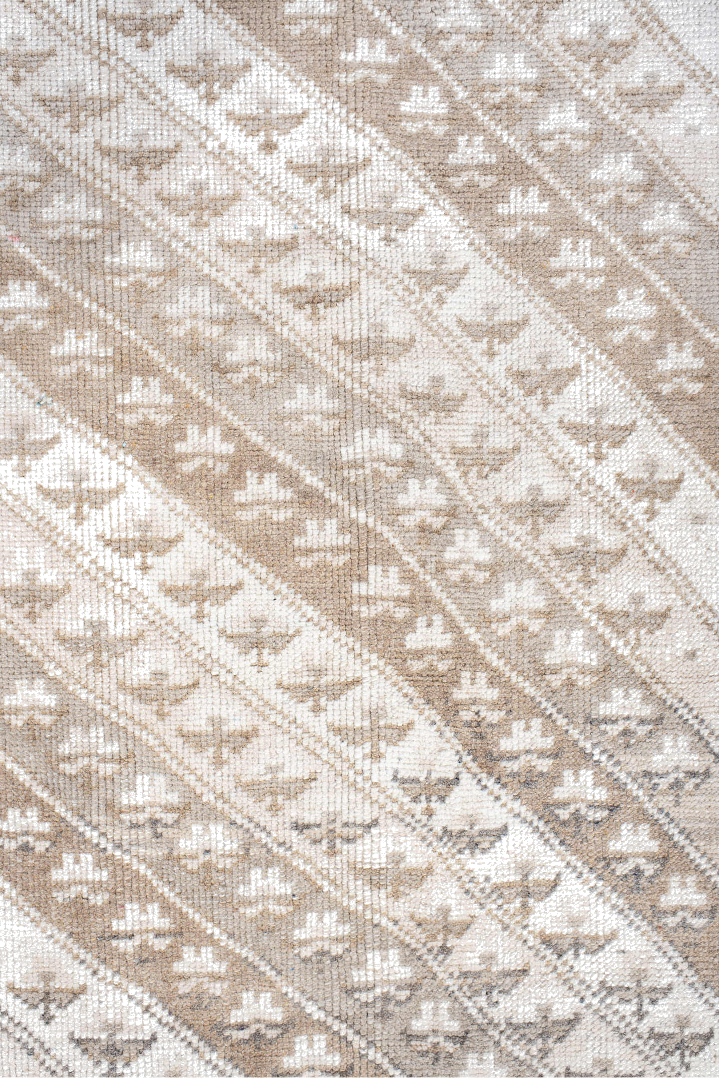 3' x 6' one-of-a-kind handmade vintage Anatolian small size rug. Color palette: dark gray, floral white, gainsboro, gray