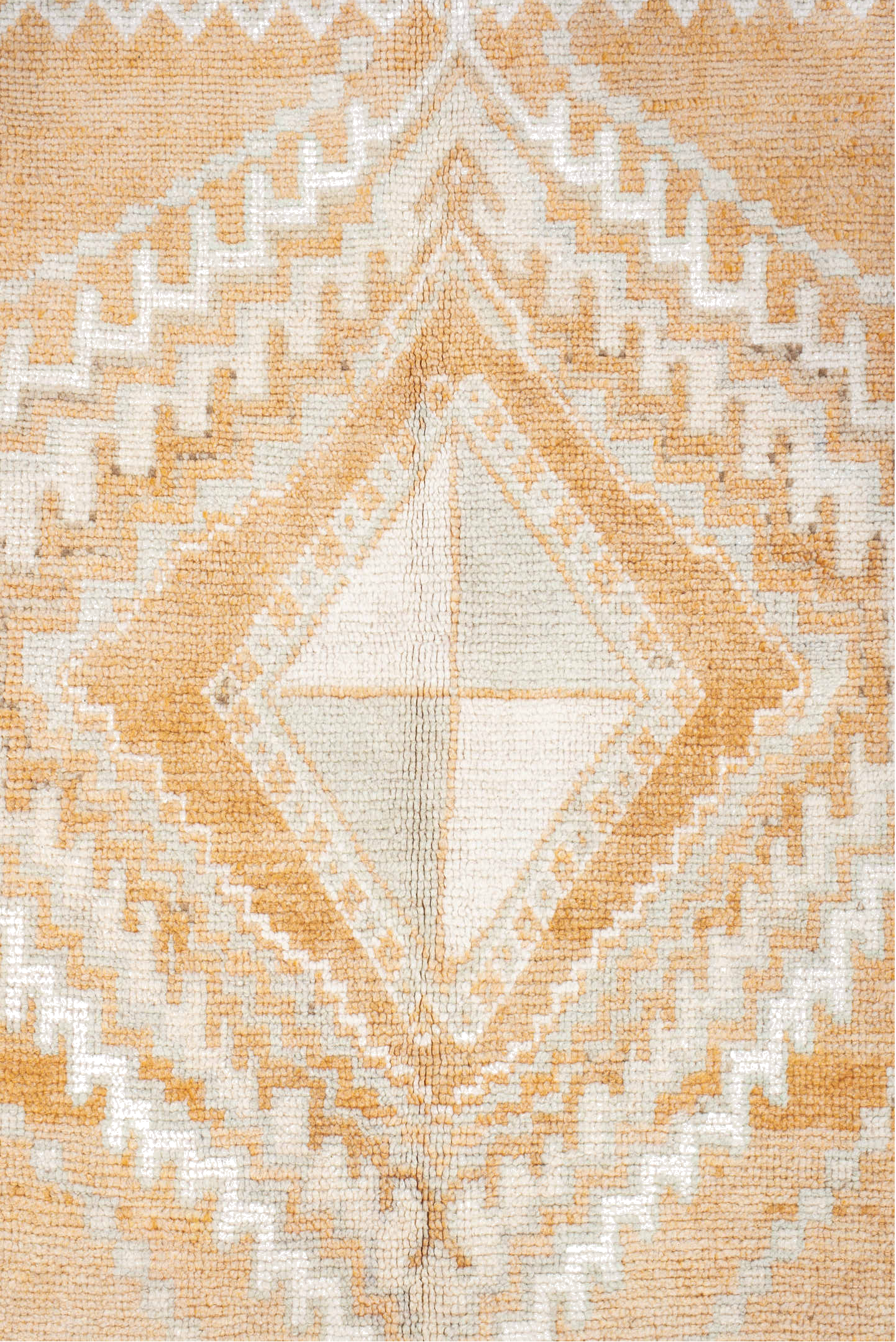 5' x 11' one-of-a-kind handmade vintage Moroccan rug. Color palette: antiquewhite, blanched almond, brown, burlywood, gray