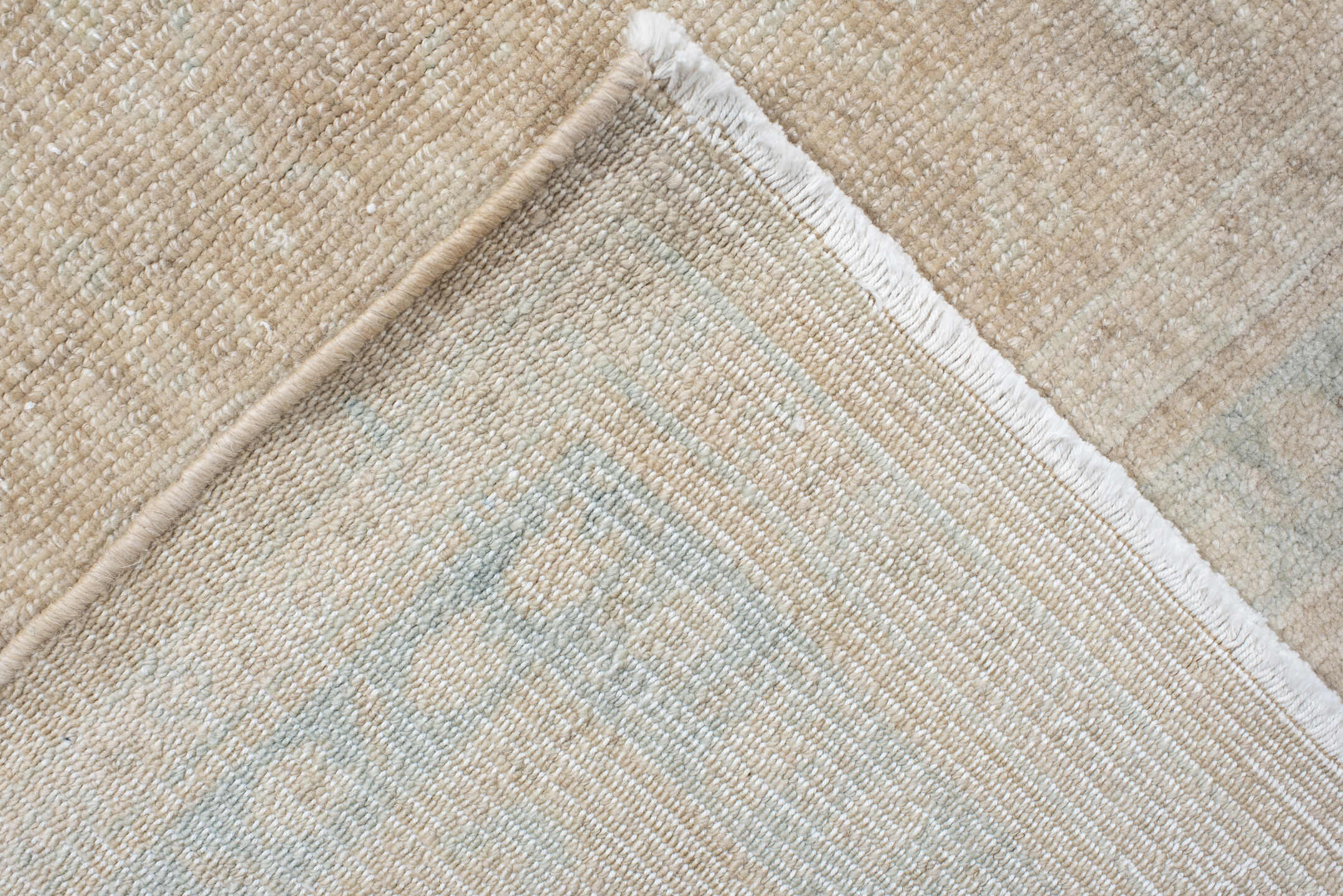 6' x 9' one-of-a-kind handmade vintage Malayer medium size rug. Color palette: ivory, pale blue, cream, beige, taupe