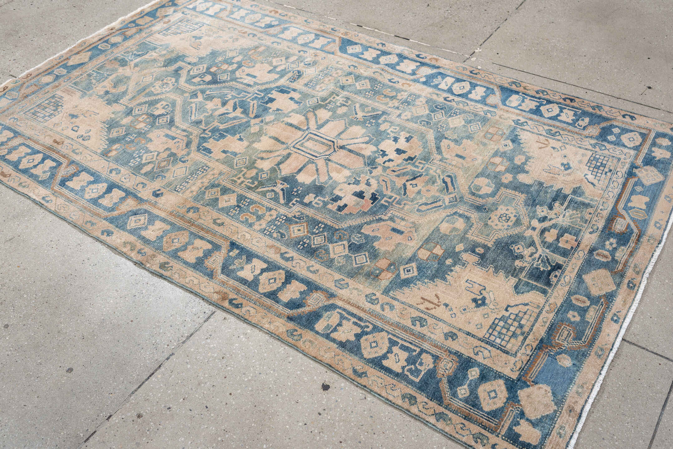 2' x 10' one-of-a-kind handmade antique Sarab runner rug. Color palette: taupe, ivory, brown, camel, rose, charcoal, beige