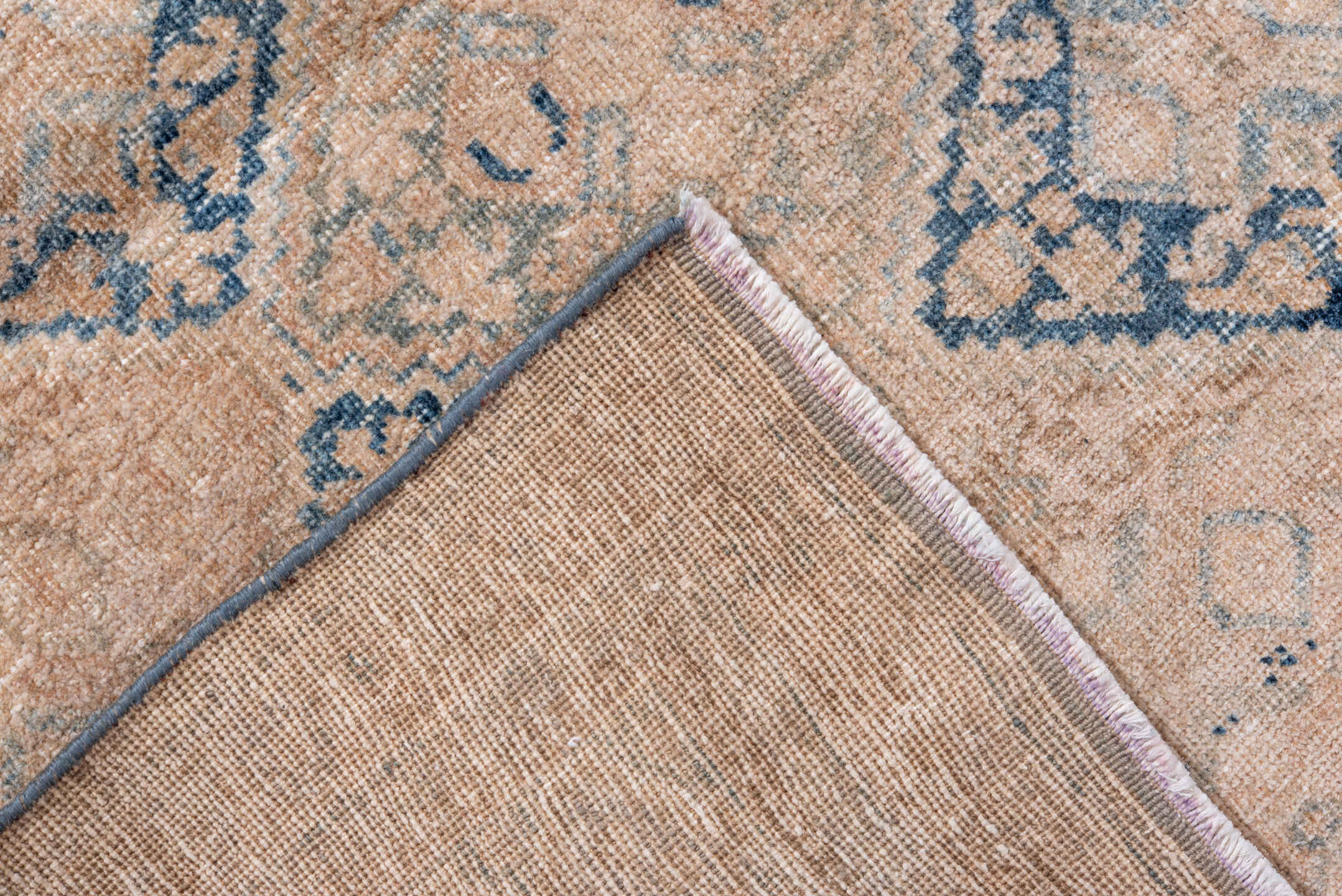 5' x 6' one-of-a-kind handmade vintage Afshar rug. Color palette: black, blue, brown, dim gray, gray, light blue, light gray