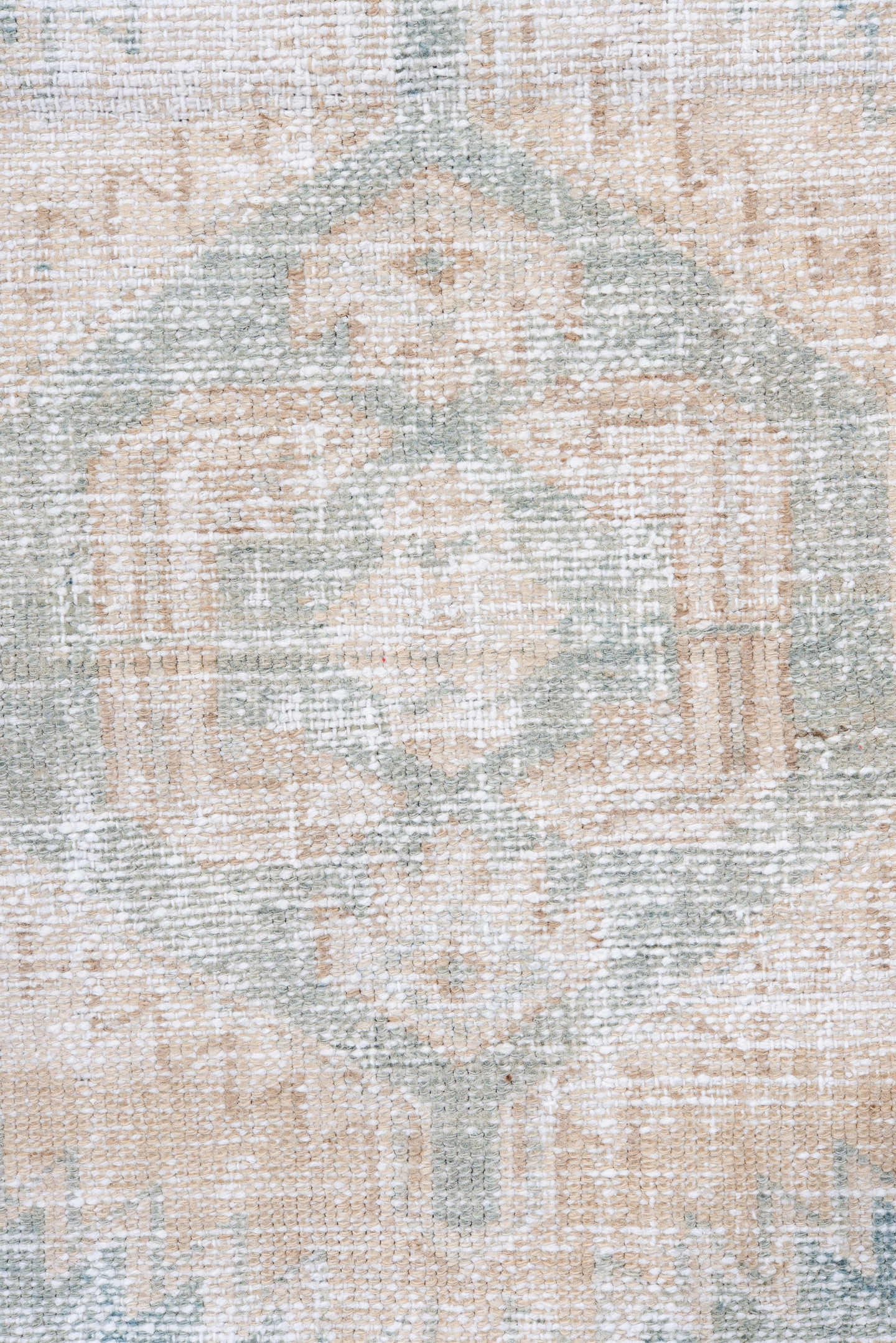 4' x 6' one-of-a-kind handmade vintage Hamadan small size rug. Color palette: ivory, sand, sky blue, beige, taupe