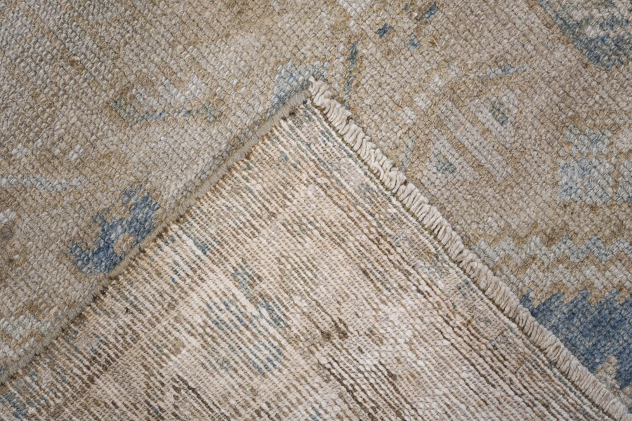 4' x 6' one-of-a-kind handmade antique Malayer small size rug. Color palette: ivory, pale blue, beige, taupe, slate