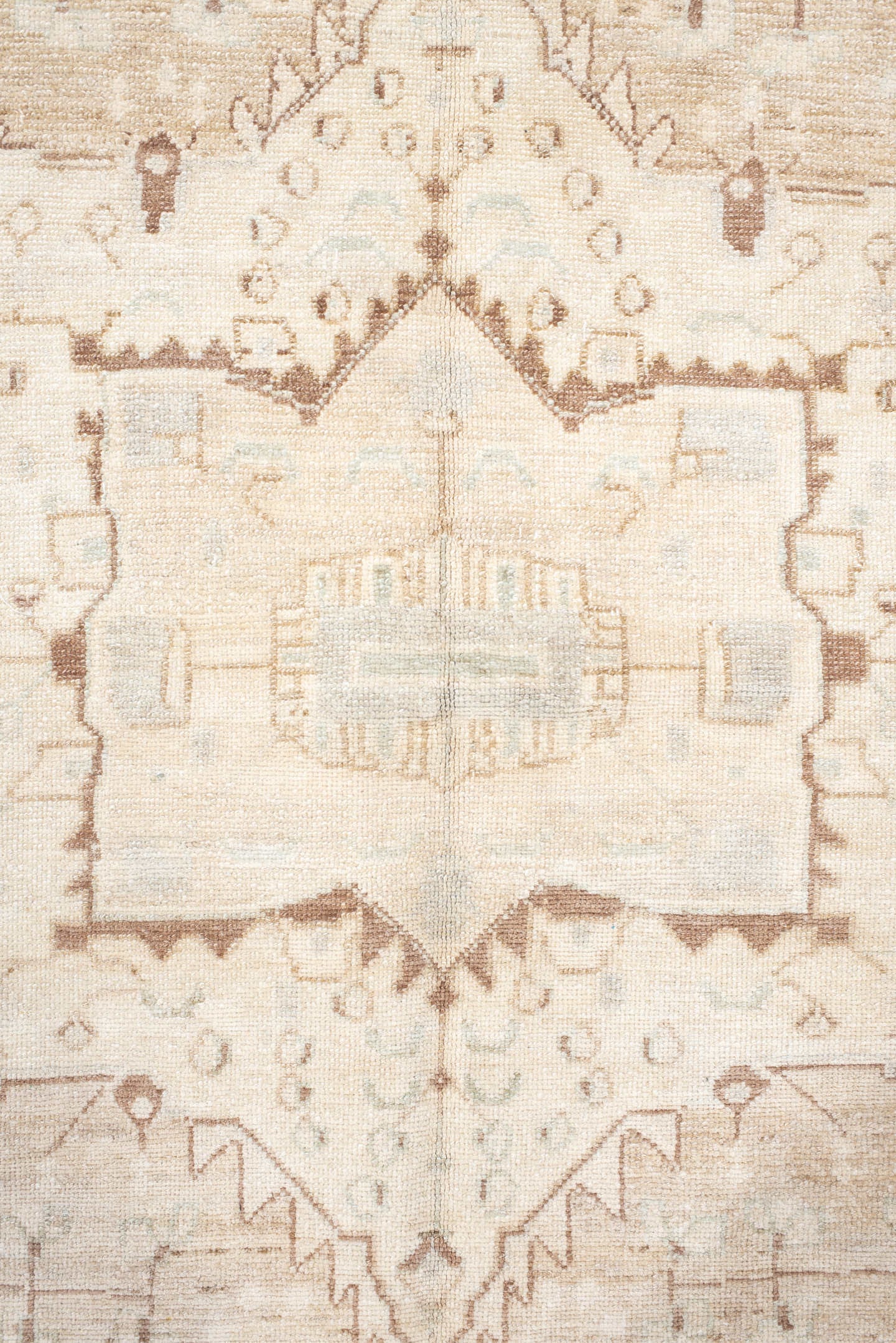 4' x 7' one-of-a-kind handmade antique Malayer medium size rug. Color palette: ivory, rose, sky blue, taupe, camel, tan