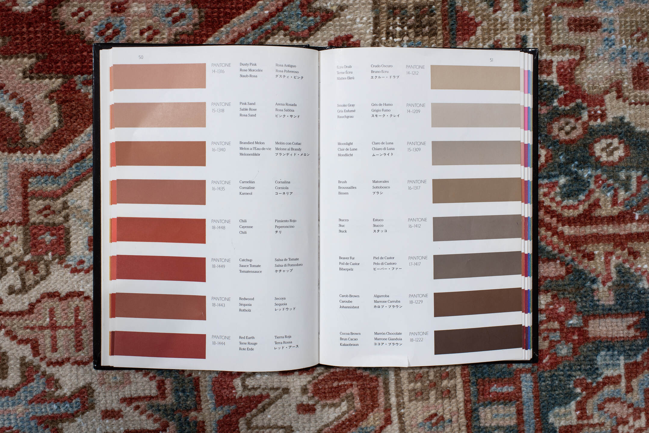 8' x 12' one-of-a-kind handmade vintage Heriz large size rug. Color palette: blue, brown, gray, light gray, off-white, pink