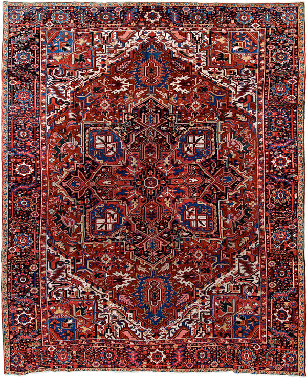 Terracotta Heriz Rugs