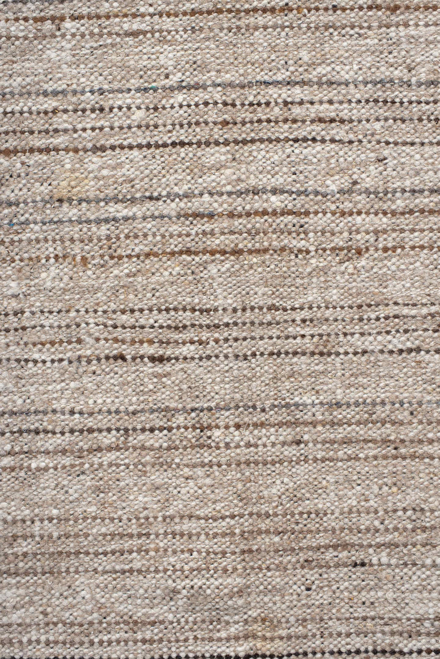9' x 11' one-of-a-kind handmade vintage Kilim large size rug. Color palette: ivory, taupe, brown, camel, beige, gray