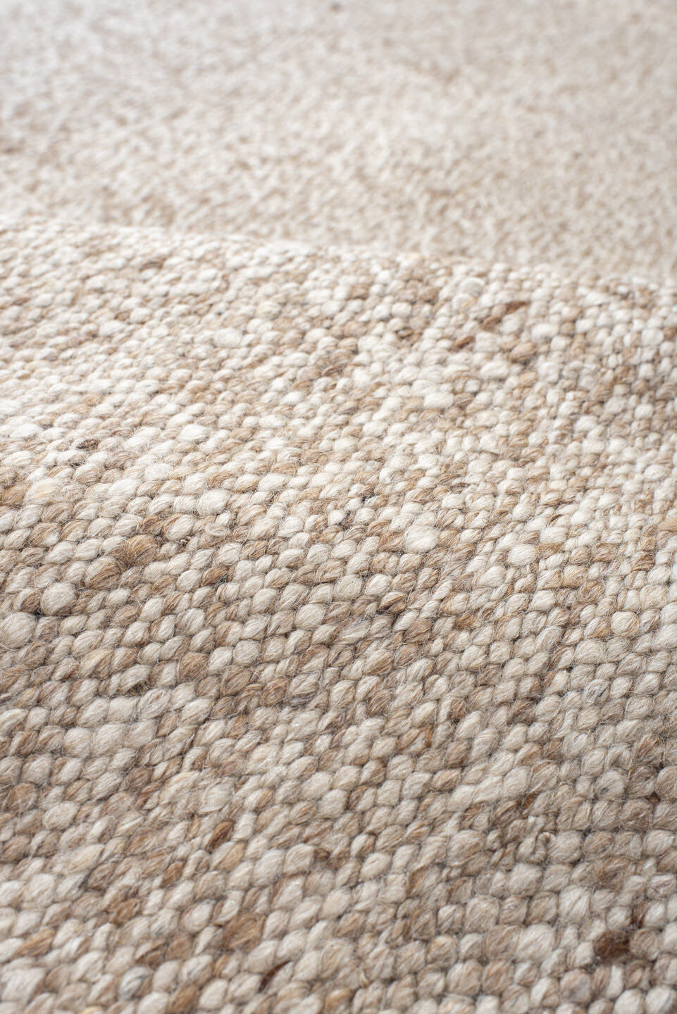 7' x 8' one-of-a-kind handmade vintage Kilim rug. Color palette: ivory, beige, taupe, brown, gray