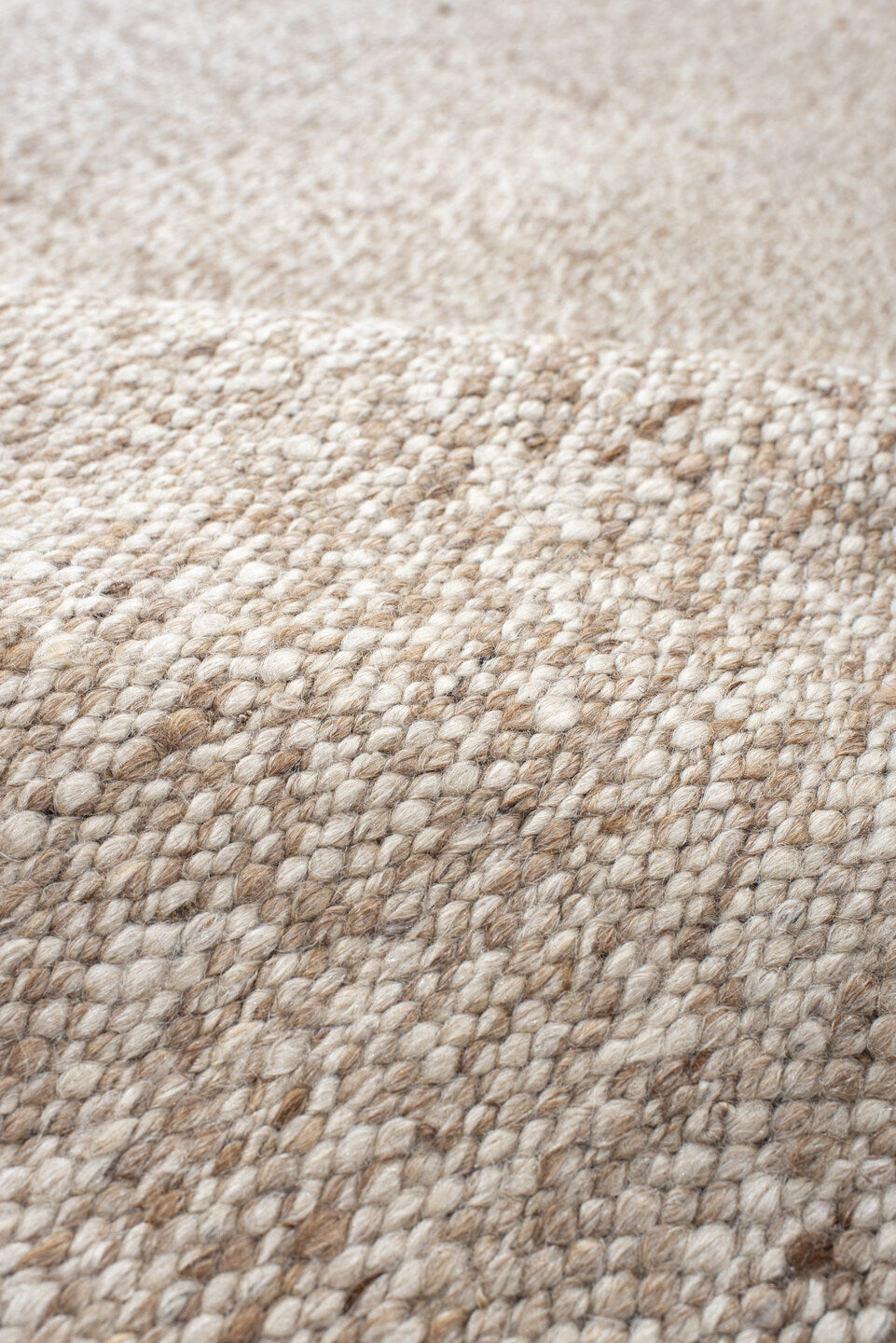 7' x 8' one-of-a-kind handmade vintage Kilim rug. Color palette: ivory, beige, taupe, brown, gray