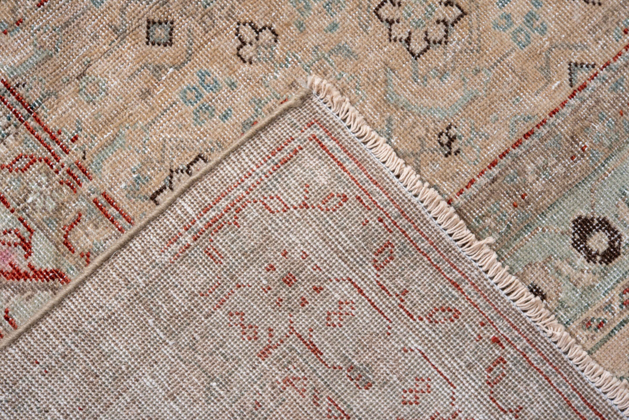 9' x 12' one-of-a-kind handmade vintage Tabriz large size rug. Color palette: black, brown, gainsboro, gray, light gray