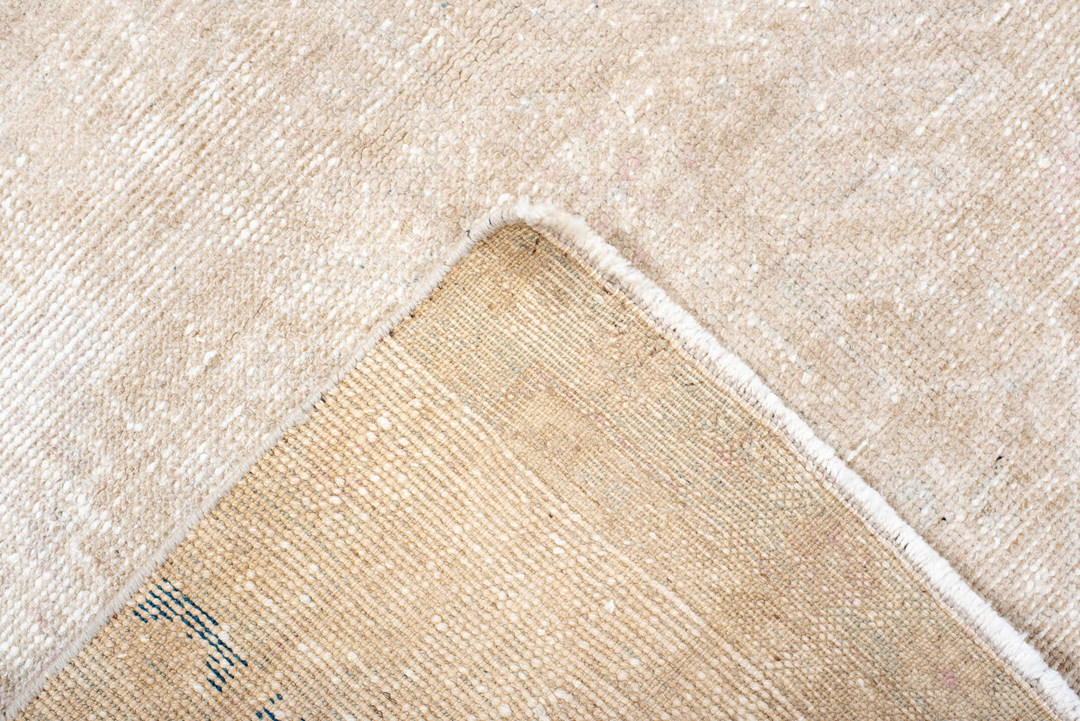 4' x 6' one-of-a-kind handmade antique Hamadan small size rug. Color palette: ivory, cream, beige, taupe, faint rose