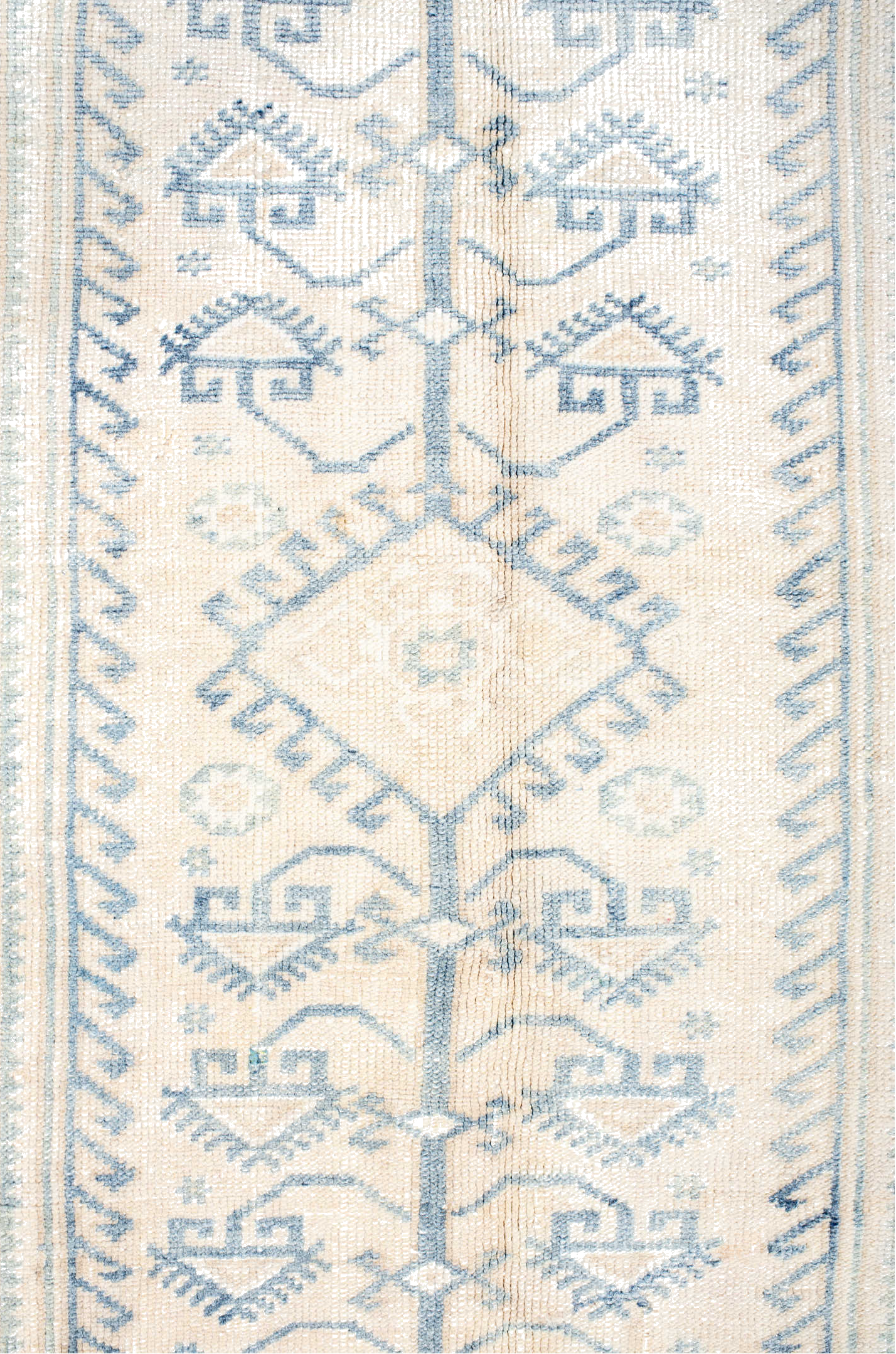 3' x 6' one-of-a-kind handmade vintage Anatolian small size rug. Color palette: antiquewhite, dark gray, floral white