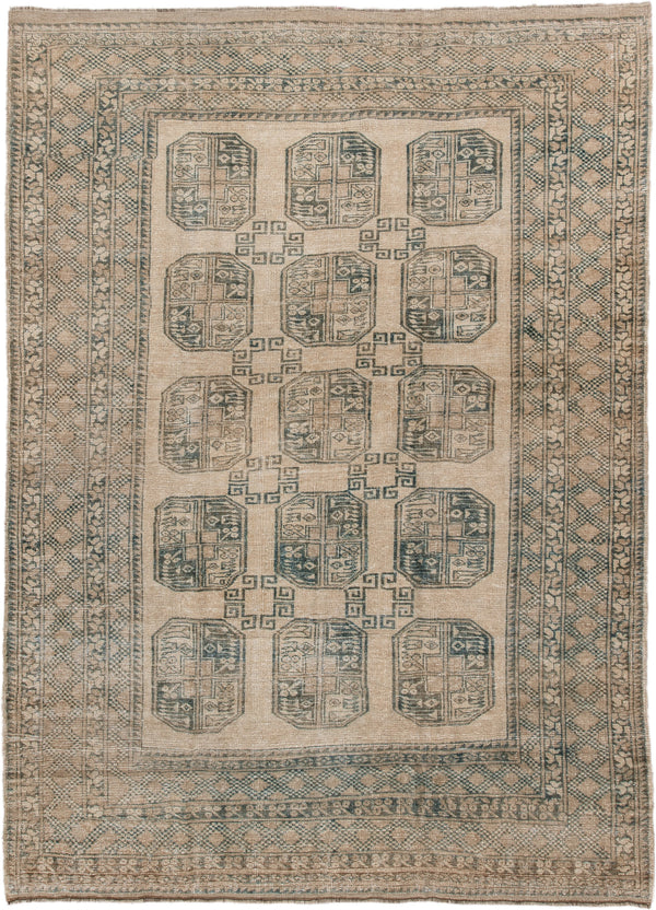 Beige Afghan Rugs