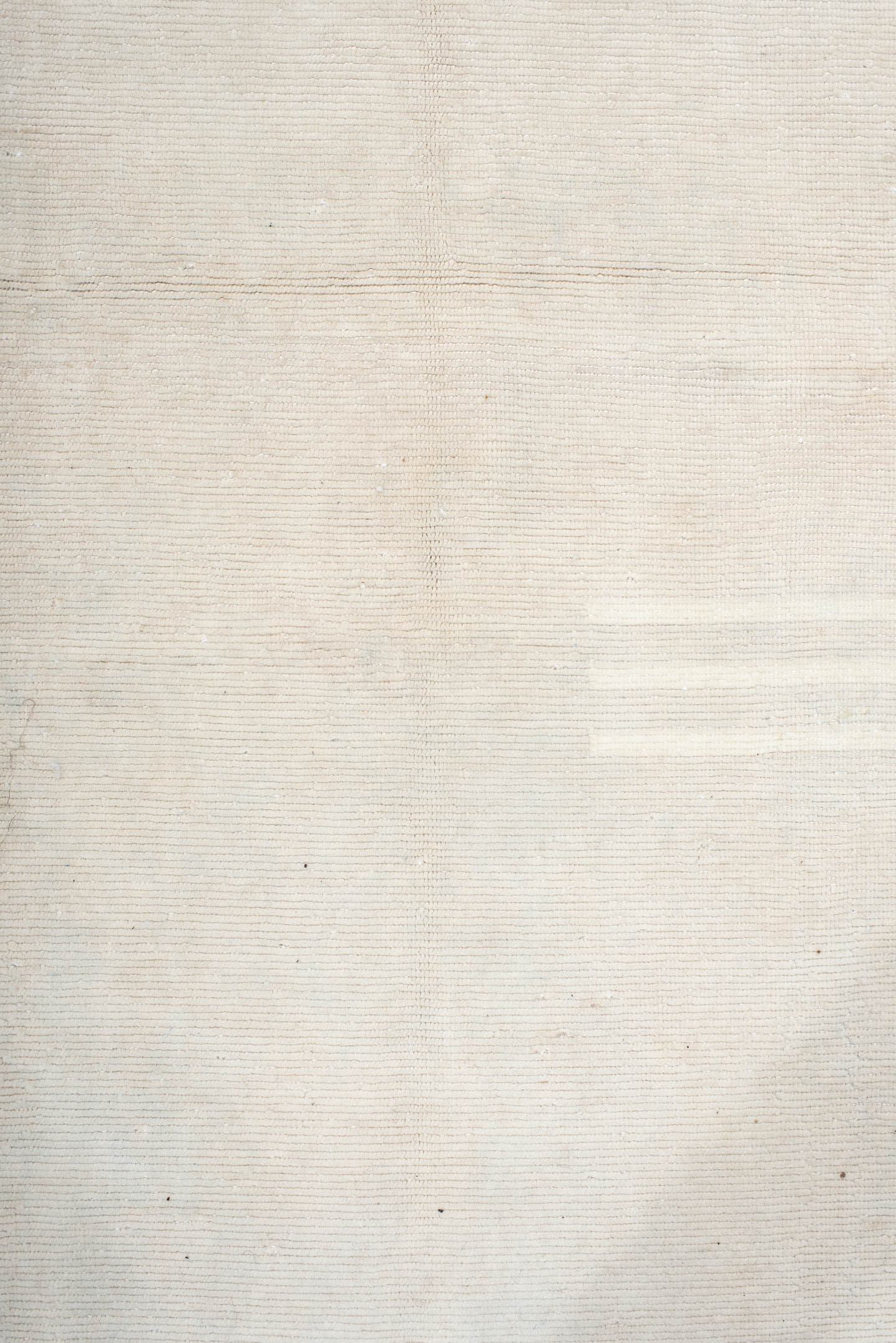 6' x 6' one-of-a-kind handmade vintage Tibetan rug. Color palette: ivory, cream, beige, taupe, gray