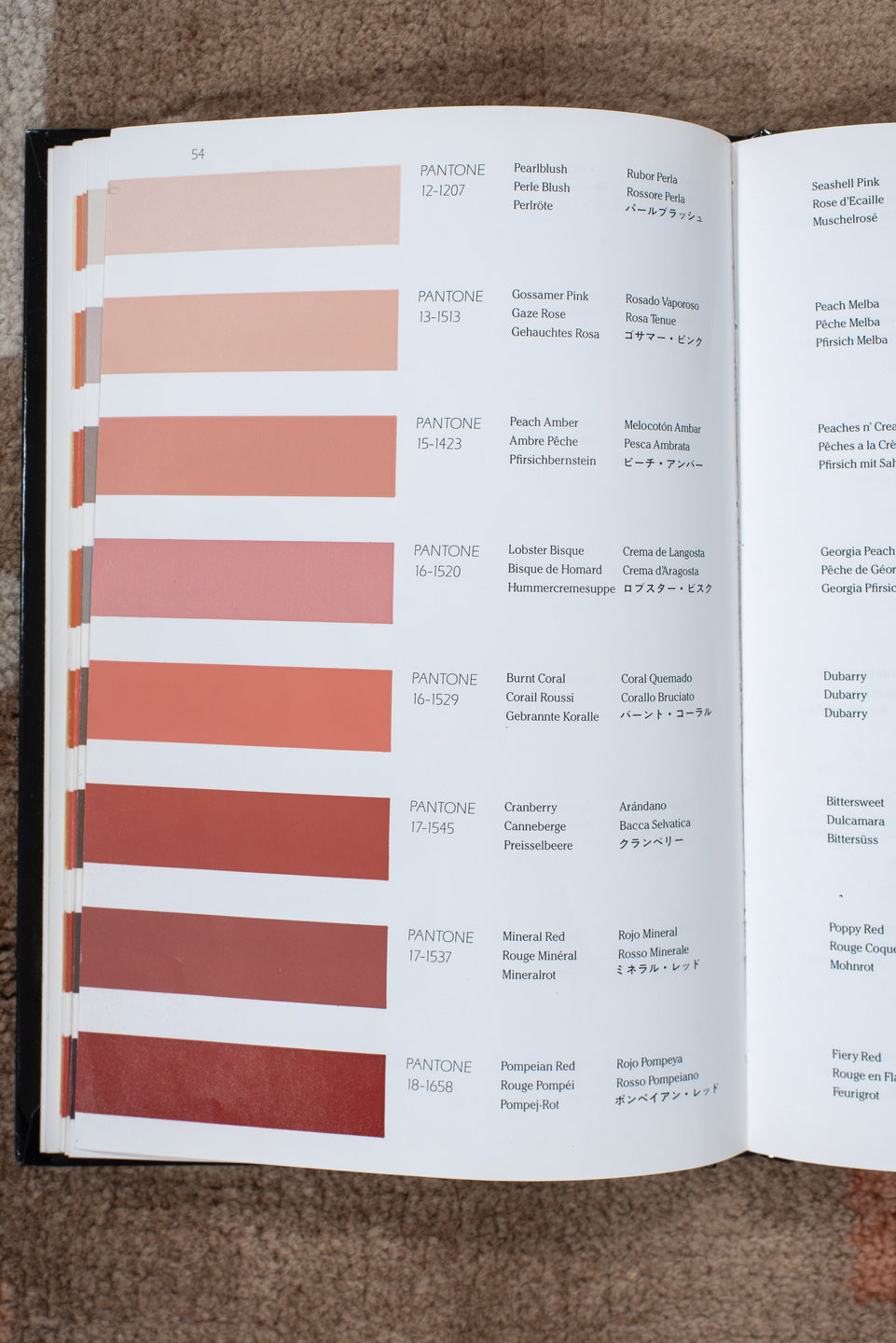 6' x 6' one-of-a-kind handmade handmade Modern rug. Color palette: taupe, ivory, blush, coral, beige, gray, pink, terracotta