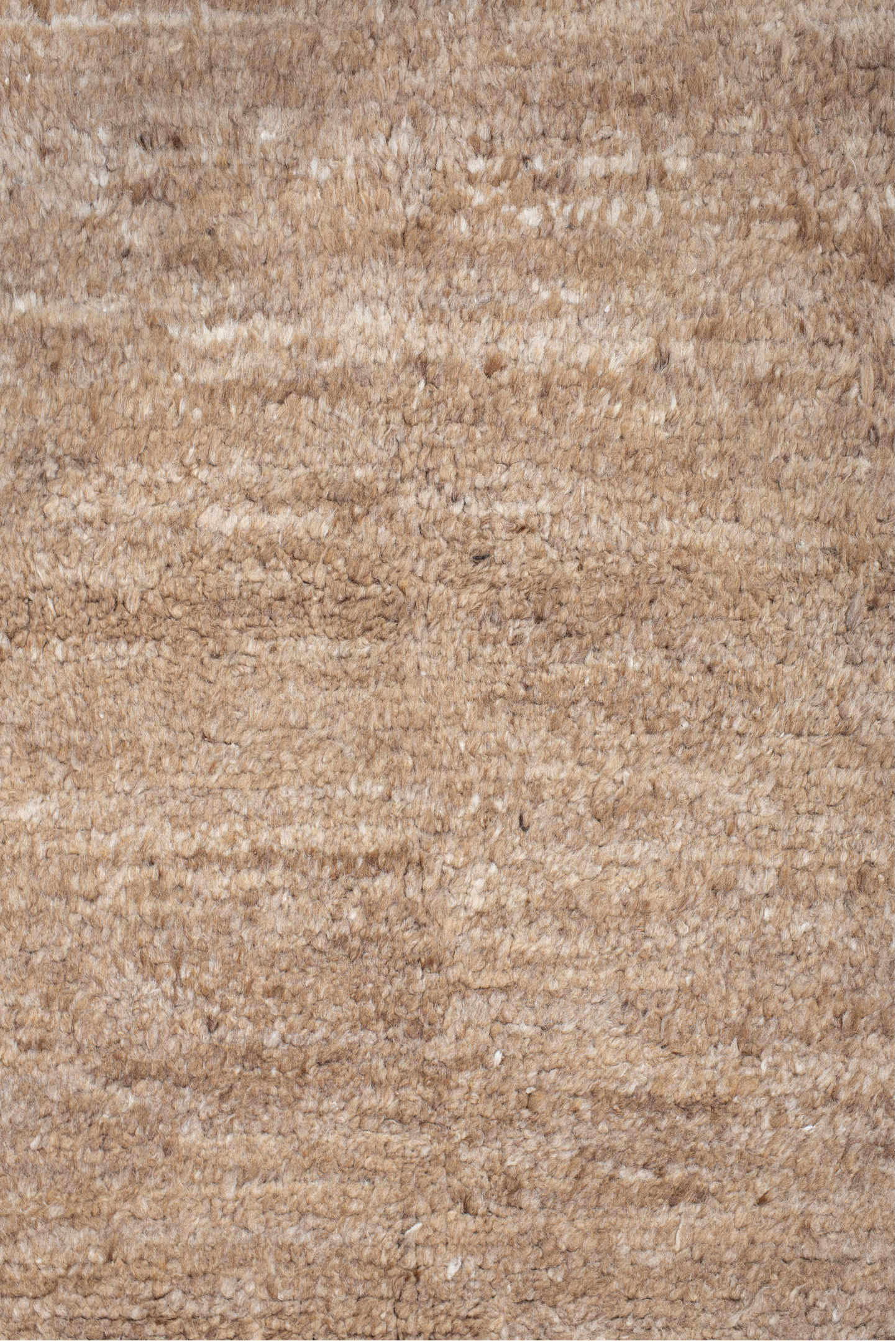 8' x 9' one-of-a-kind handmade vintage India rug. Color palette: antiquewhite, brown, gray, light gray, off-white, orange