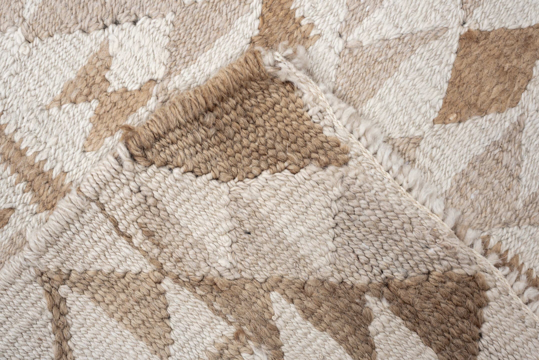 3' x 12' one-of-a-kind handmade antique Kilim runner rug. Color palette: ivory, camel, taupe, sand, beige, gray