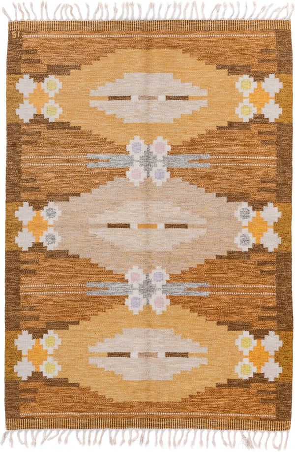 5' x 8' Gold Rugs