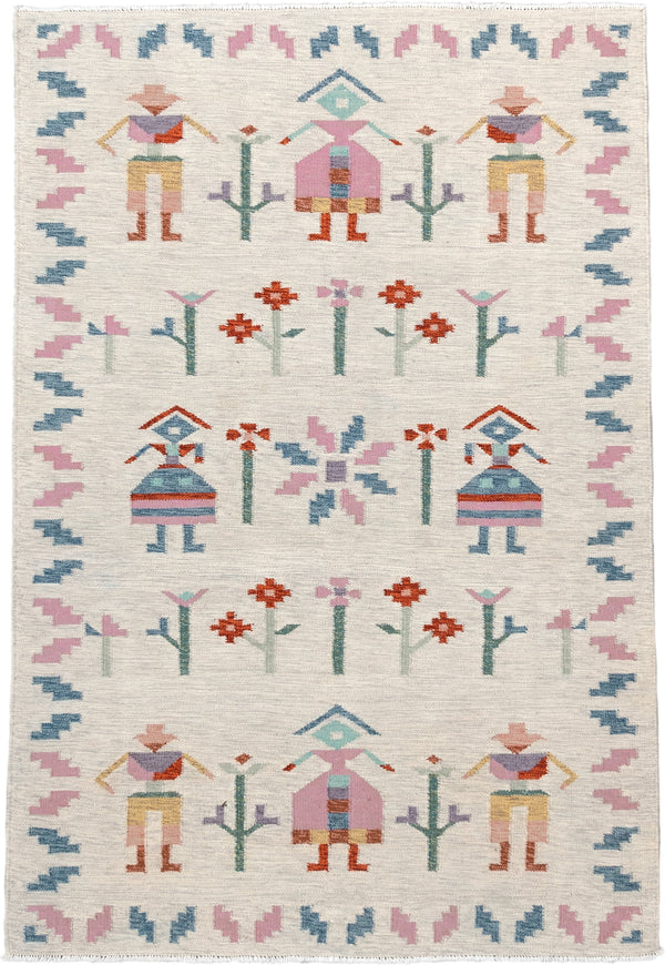 4' x 6' Teal Rugs