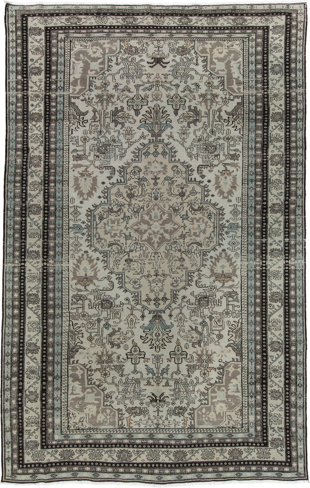 Vintage Ardebil Area Rug (6' x 10')