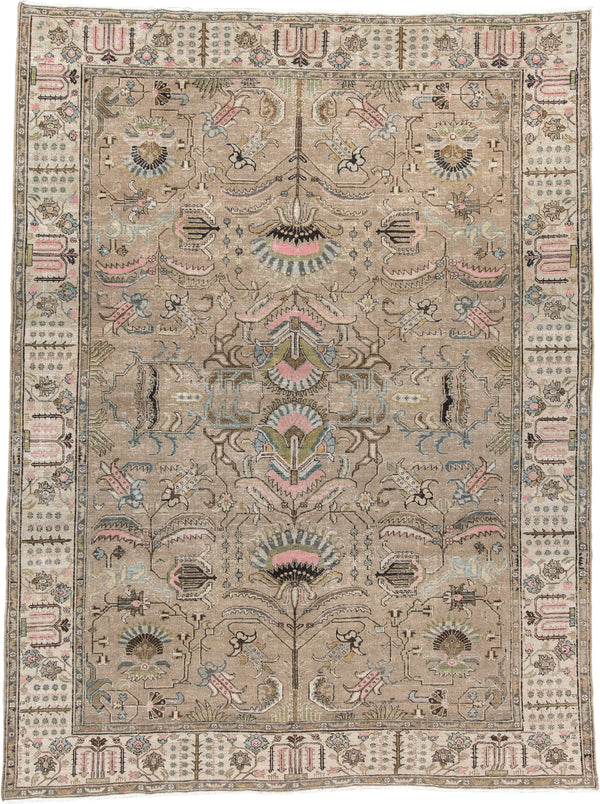 Beige Tabriz Rugs