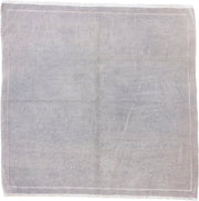 3' x 4' one-of-a-kind handmade vintage Nepal small size rug. Color palette: ivory, silver, blush, taupe, gray, pink, beige