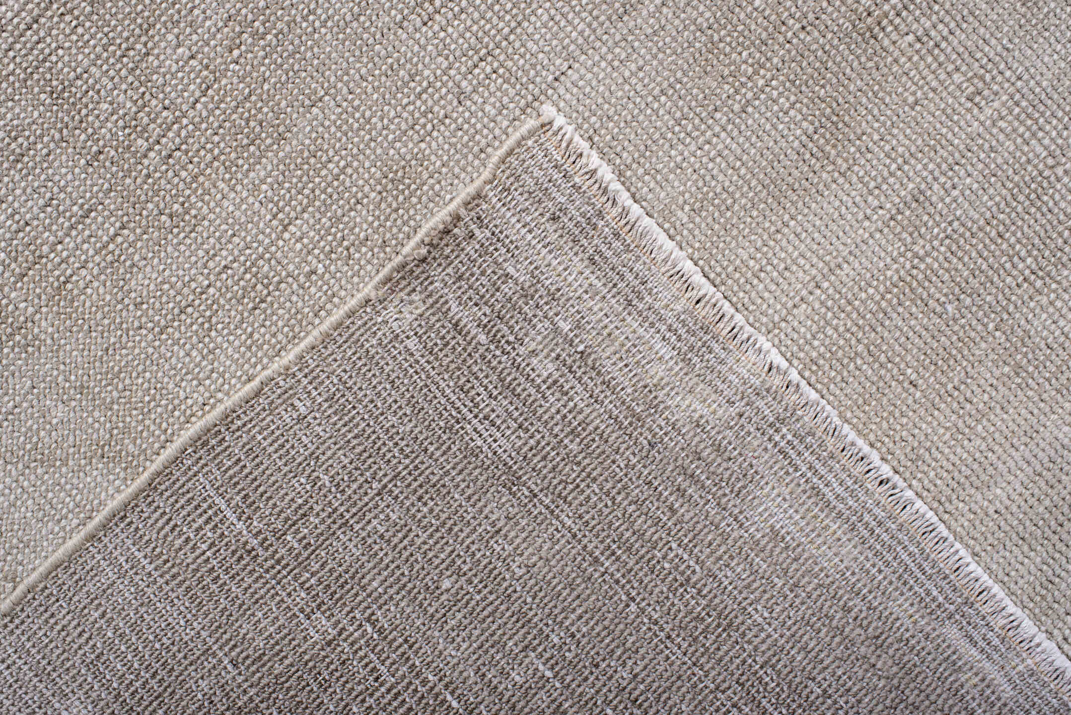 10' x 13' one-of-a-kind handmade vintage Oushak large size rug. Color palette: ivory, taupe, beige, cream, sand, pale gray